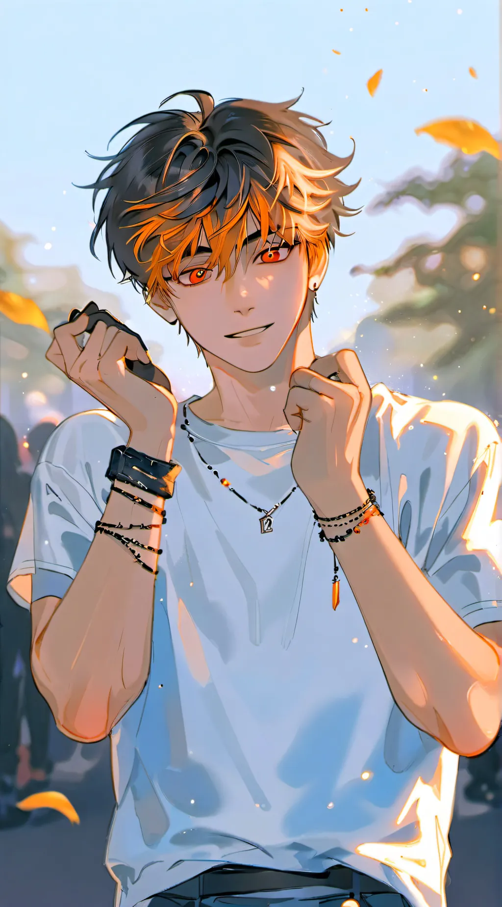 ai character: Andrew background