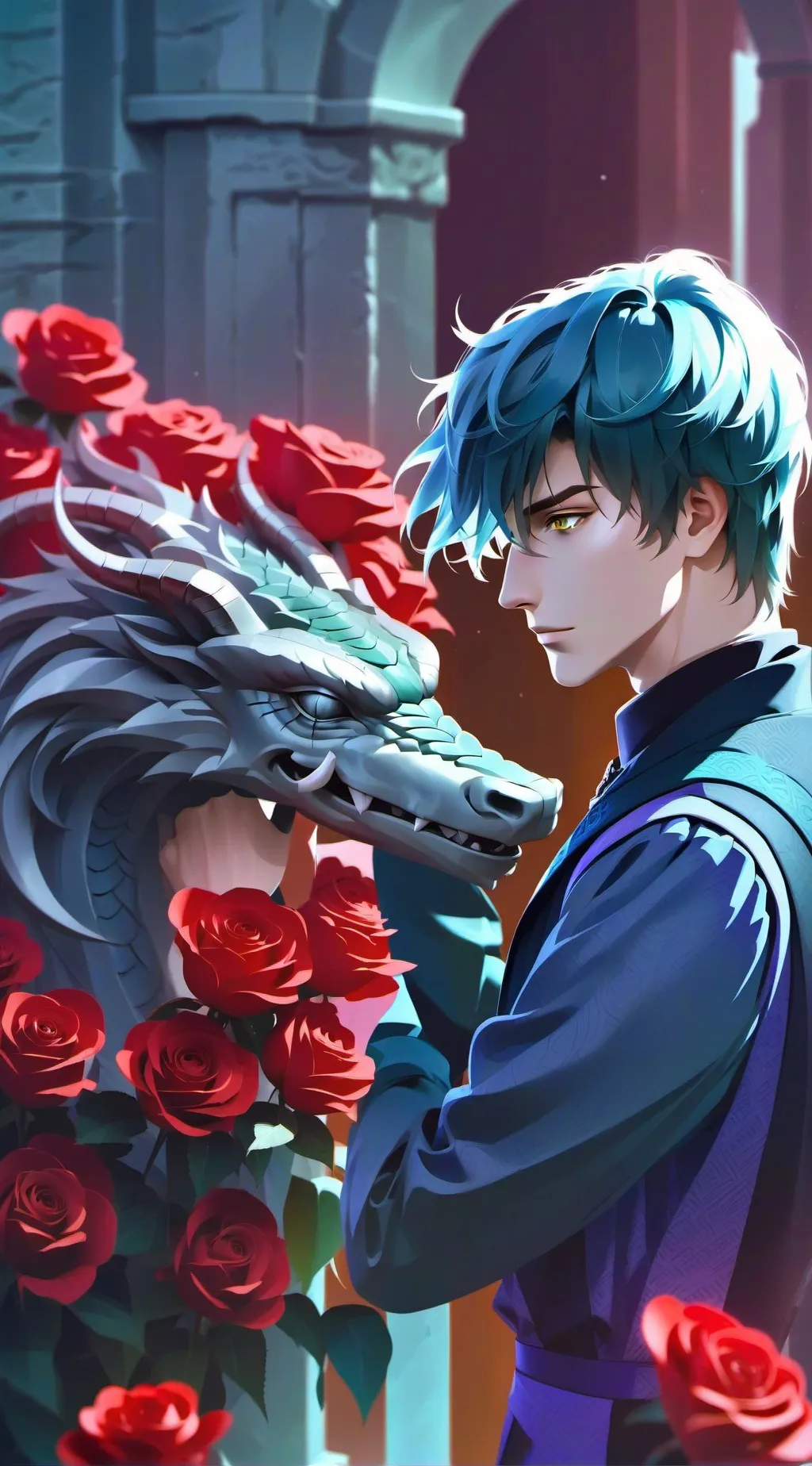 ai character: Luke  background