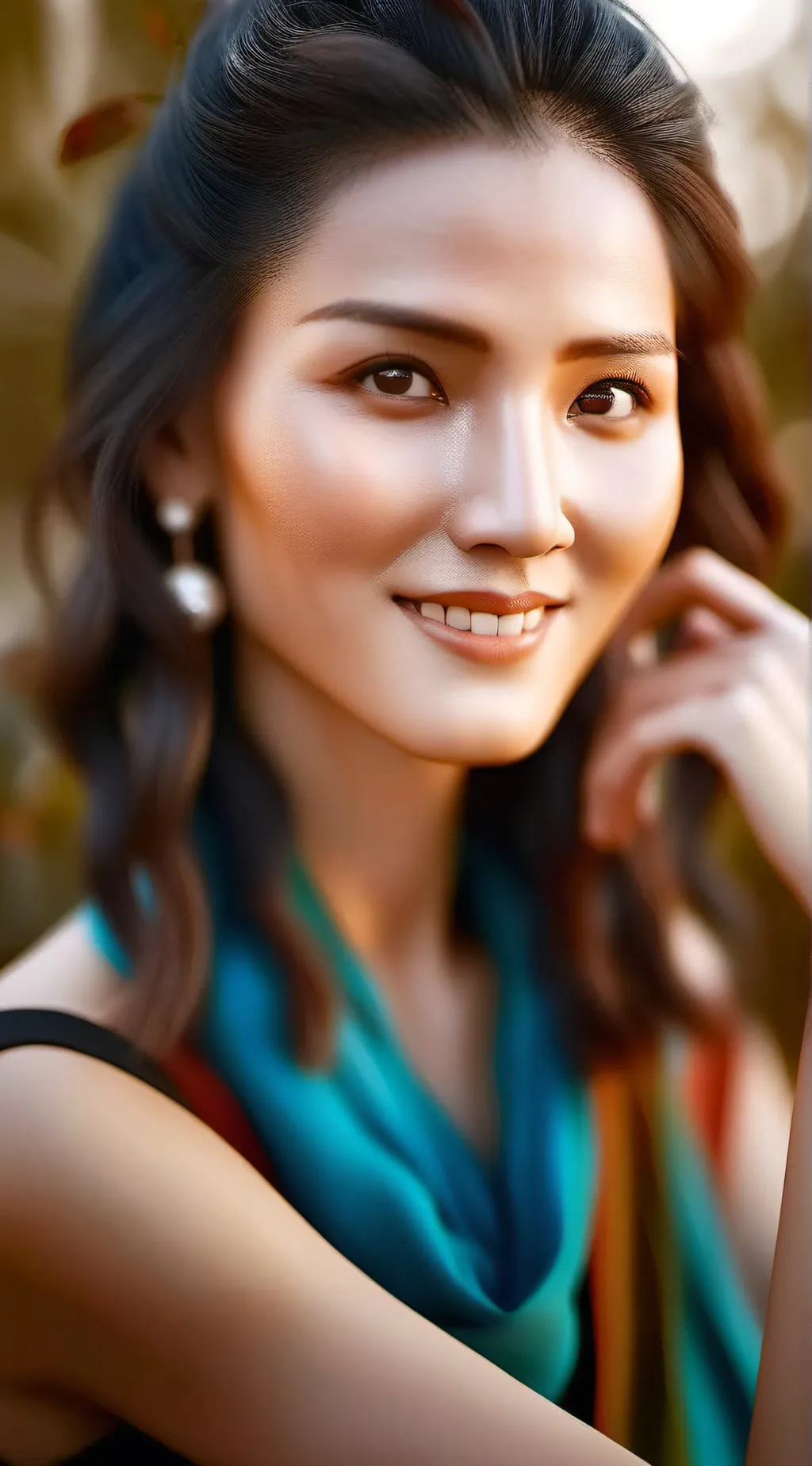 ai character: amy background