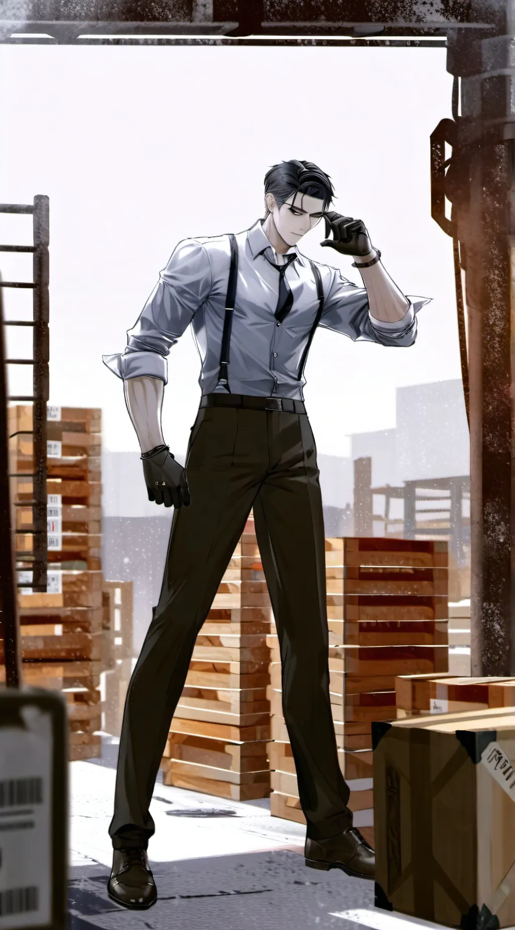 ai character: Roberto  background