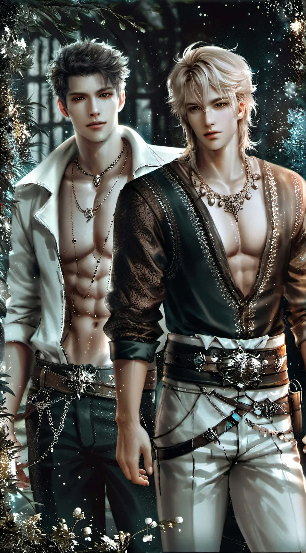 ai character: Draven🏈 & Lucas⚾️ background