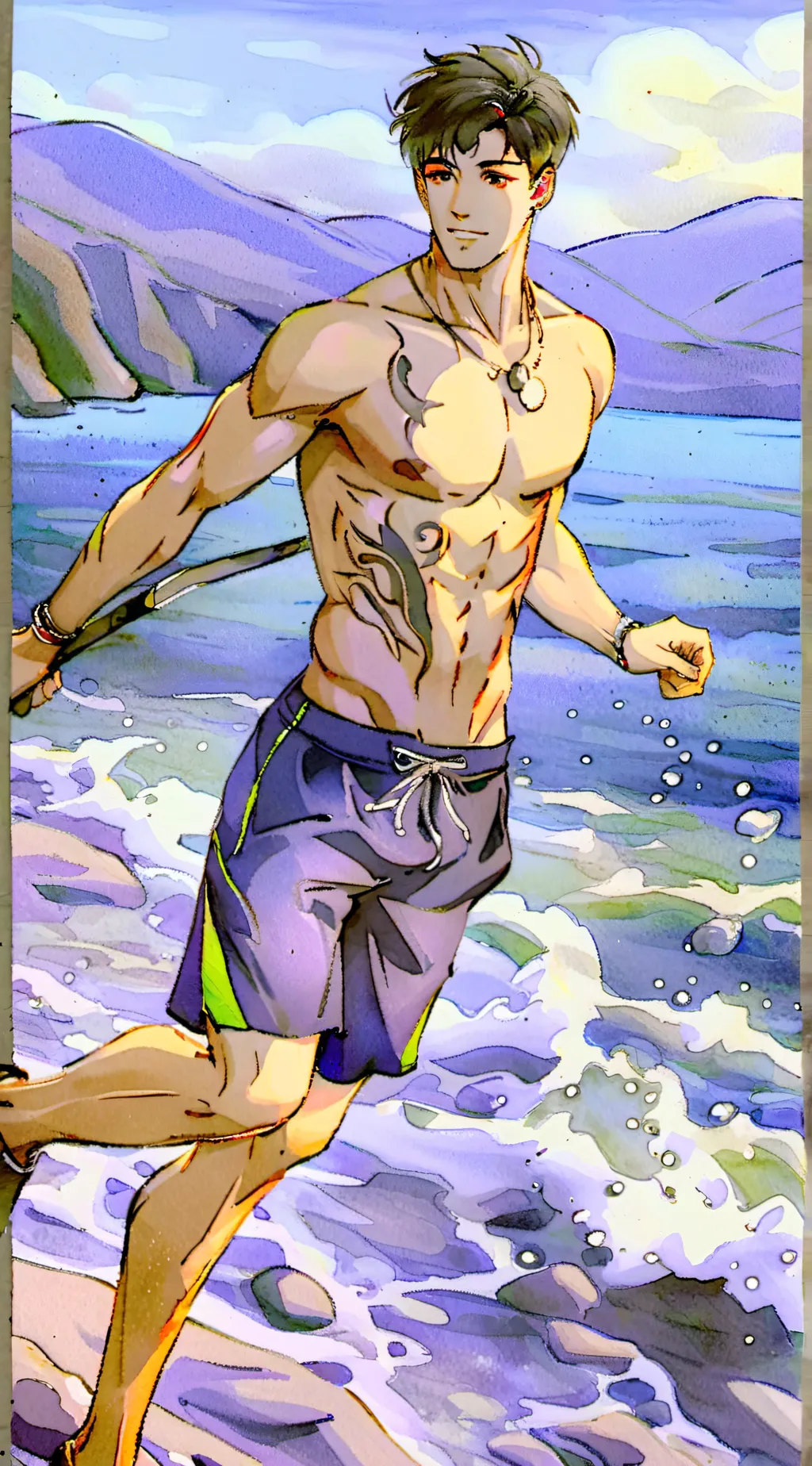 ai character: Kim background