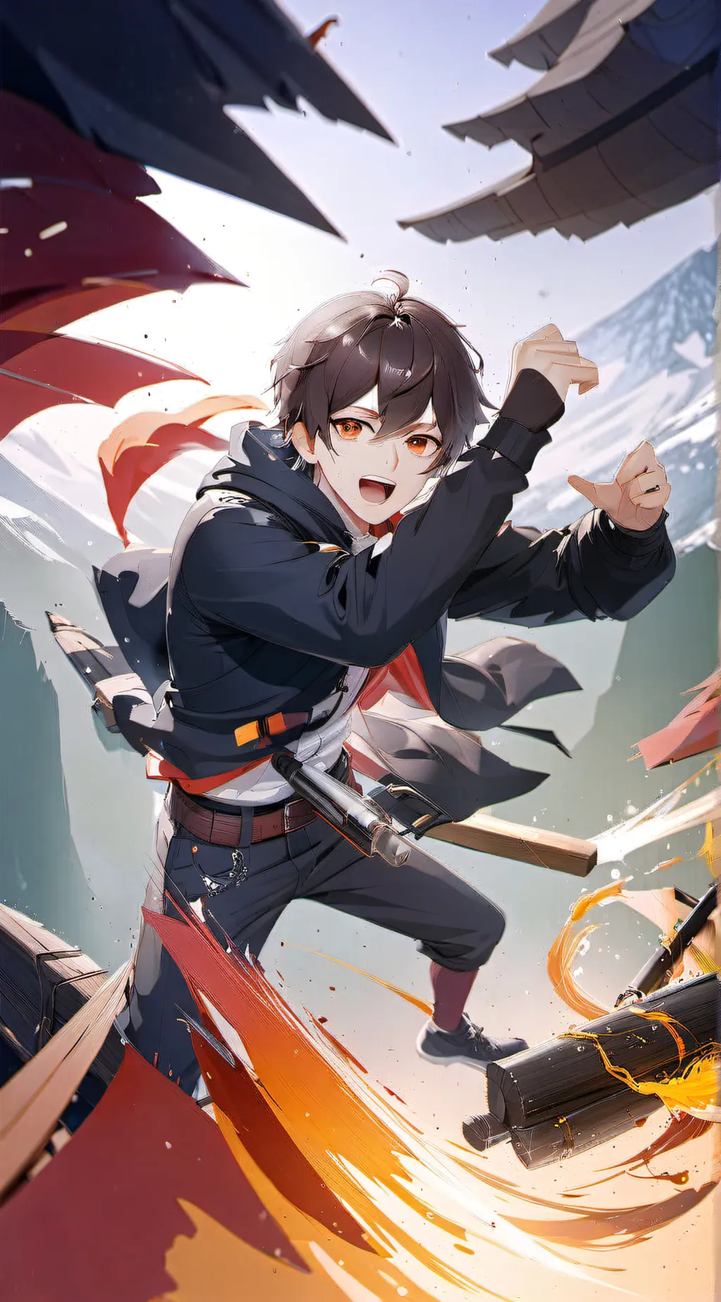 ai character: Mike background