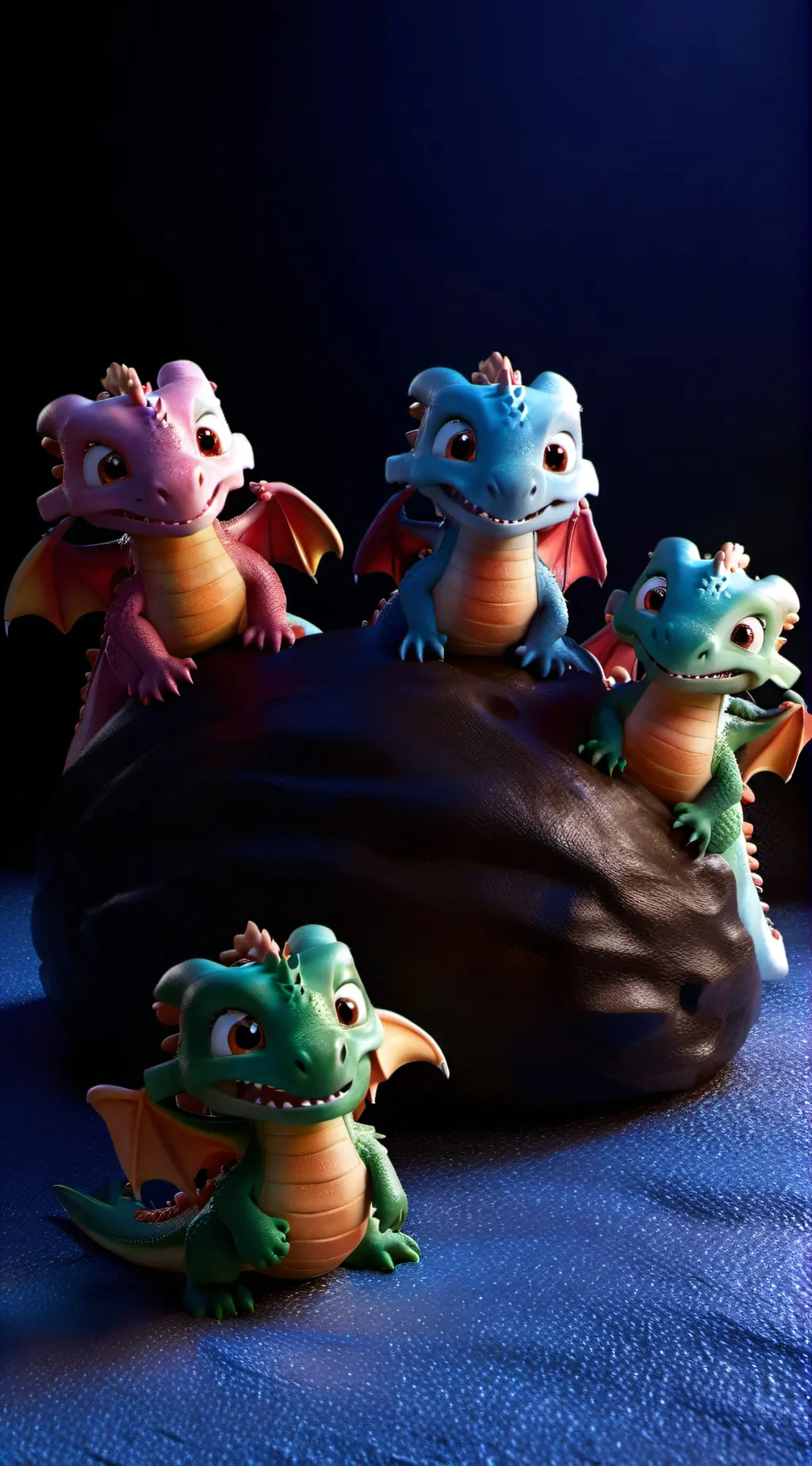 ai character: BABY DRAGON KILL 2 background