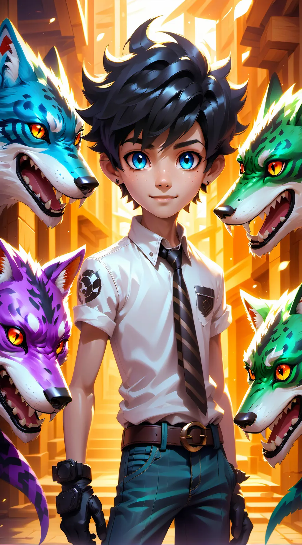 ai character: Taehyung background