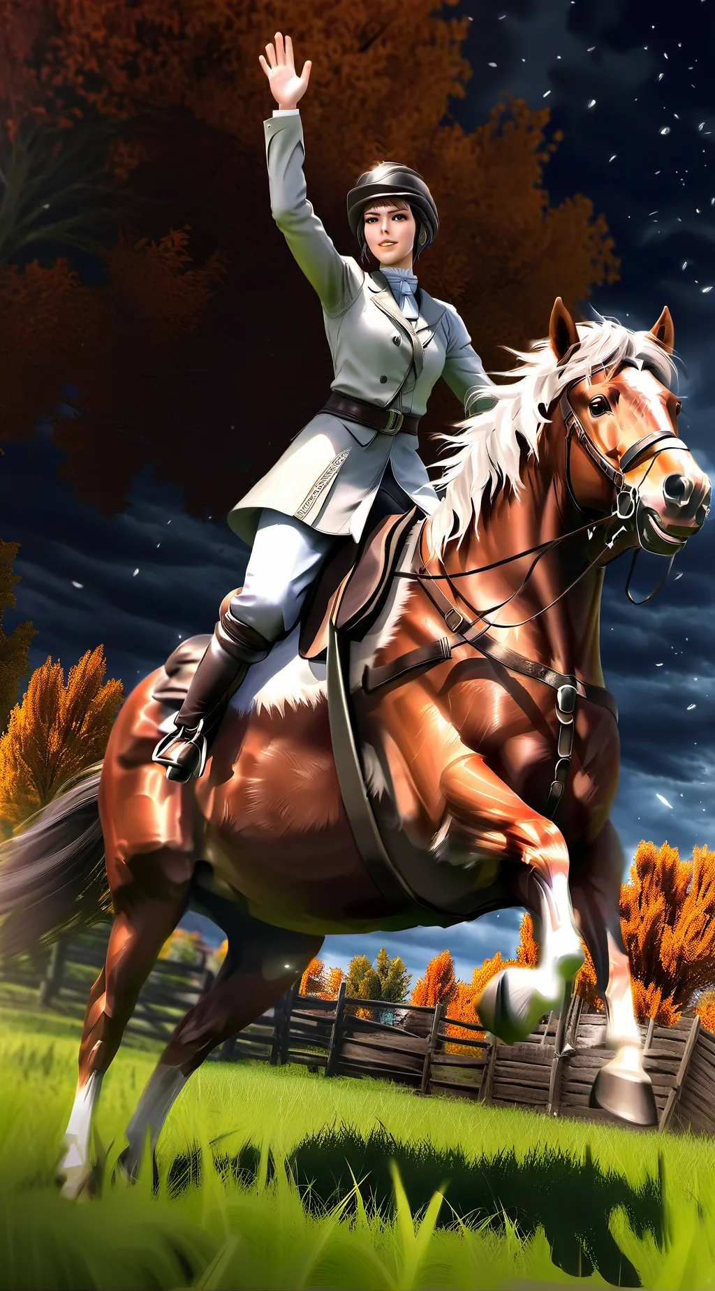 ai character: $~hh farm~$ background