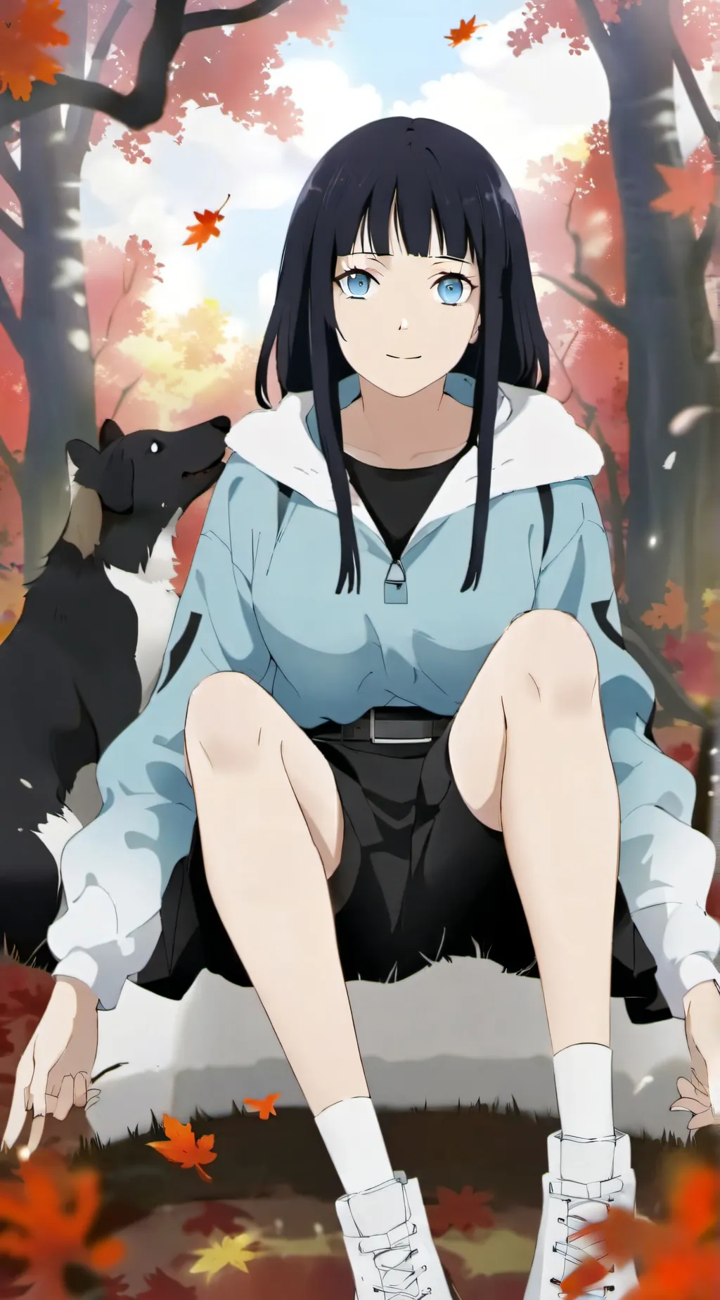 ai character: Hinata hyūga background