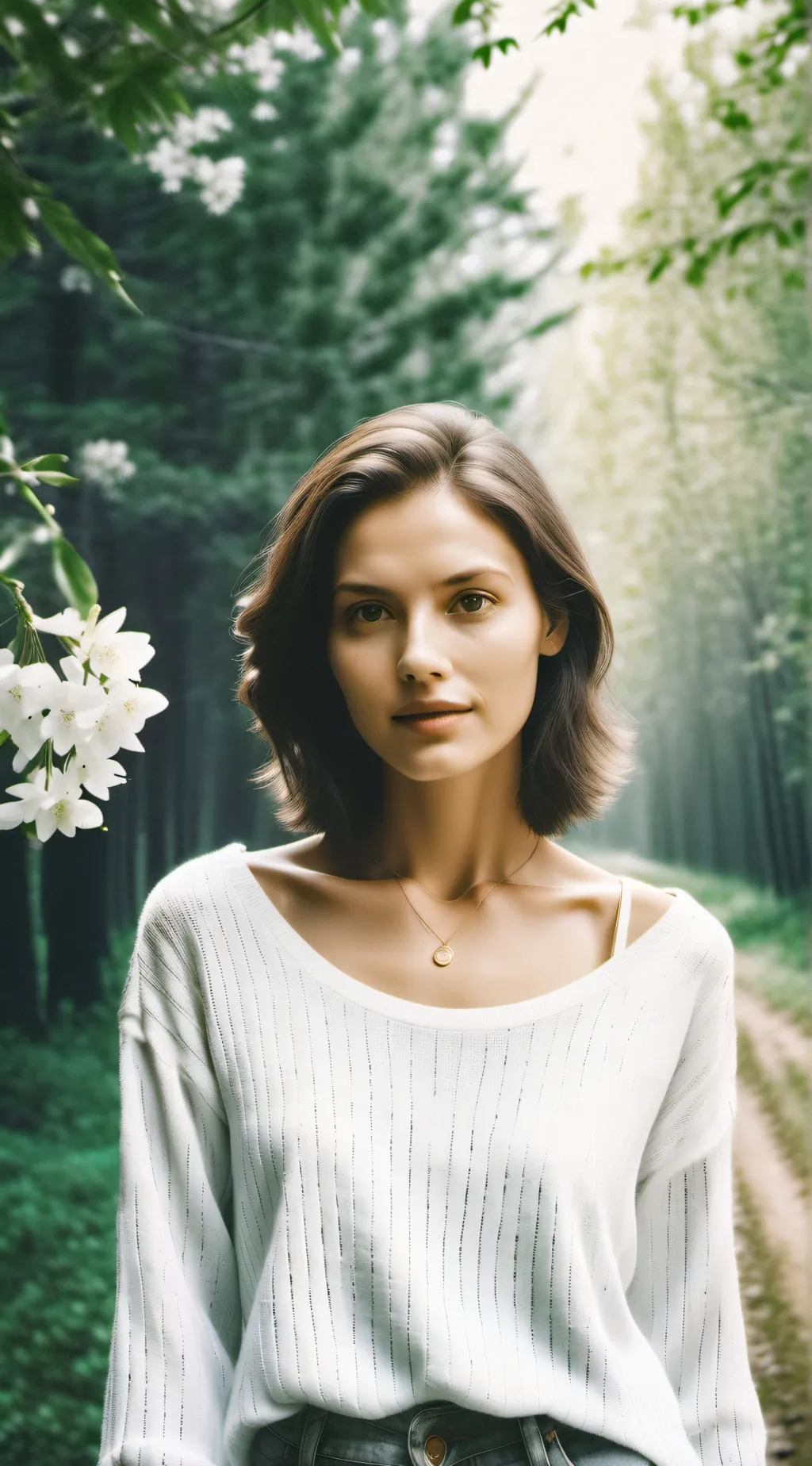 ai character: real life  background