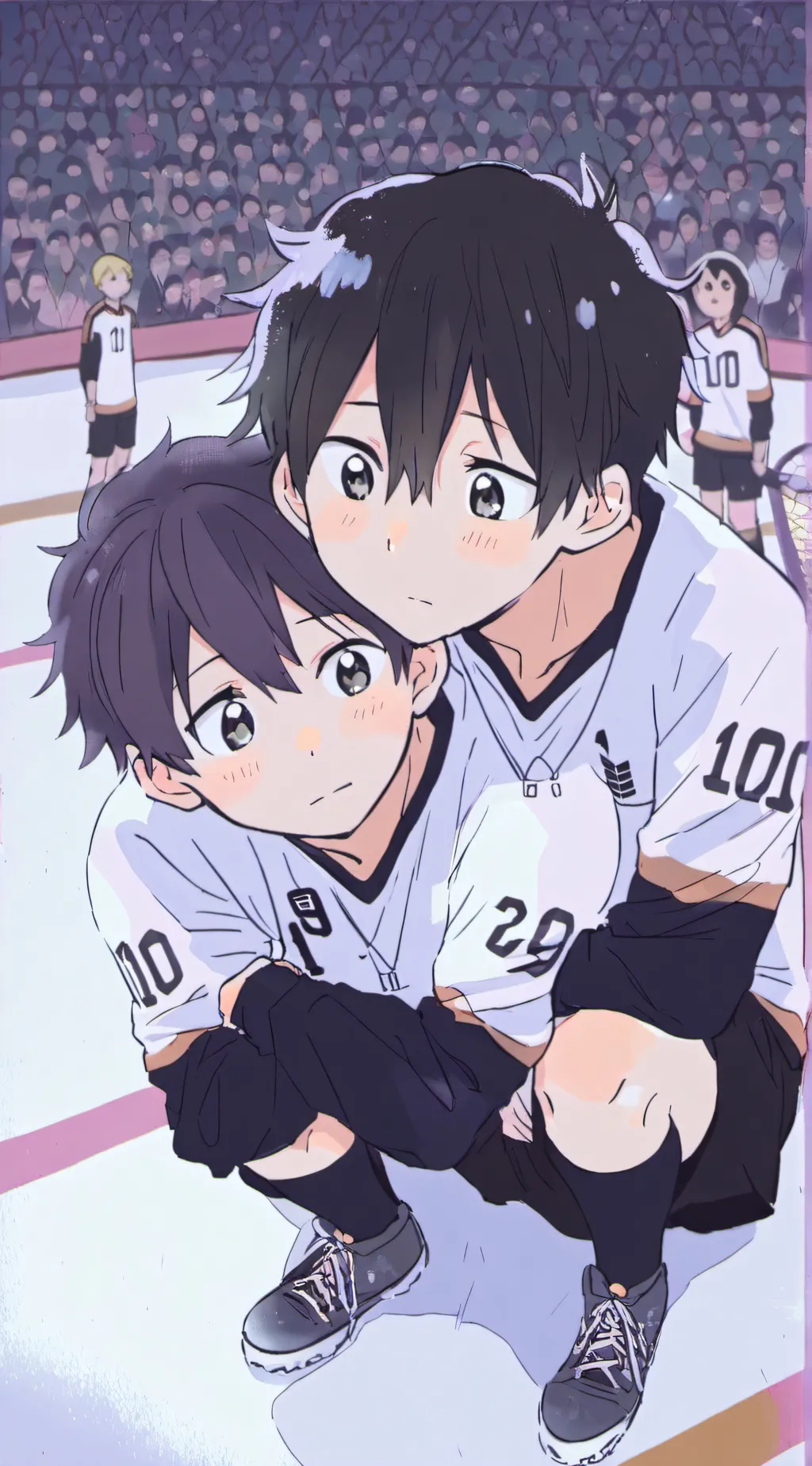 ai character: bad karasuno  background