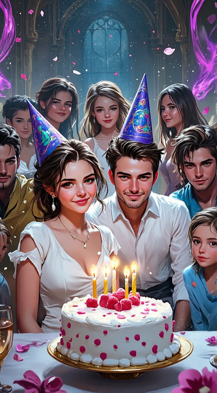 ai character: Birthday Wishers  background