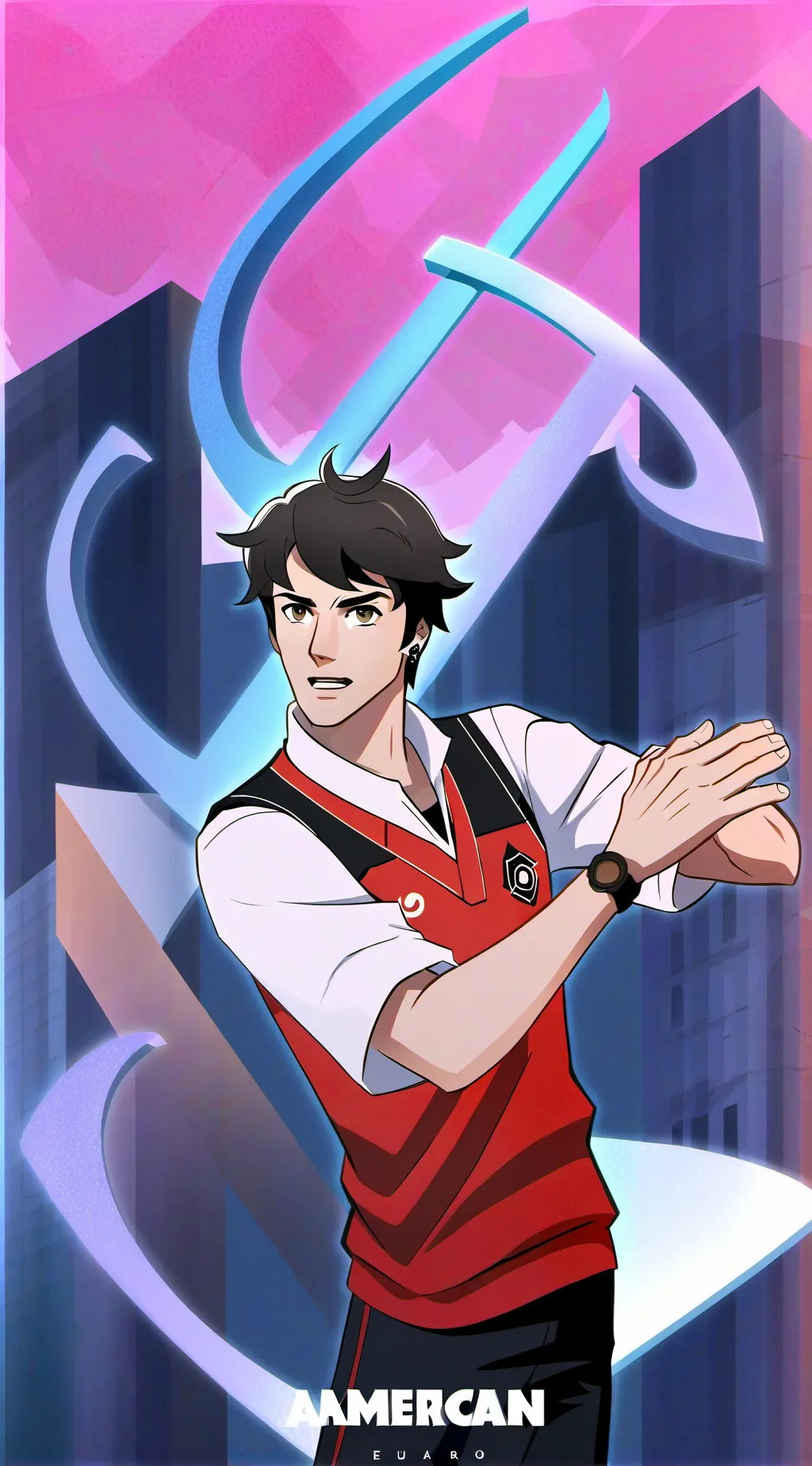 ai character: Percy background