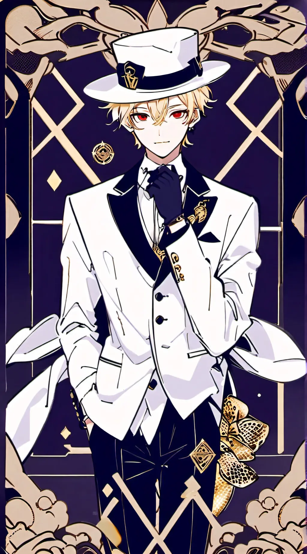 ai character: lucifer background