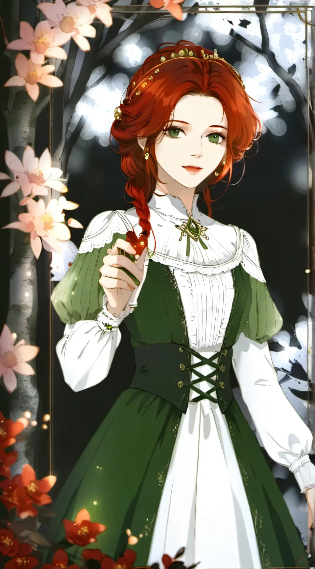 ai character: princess Emilia  background