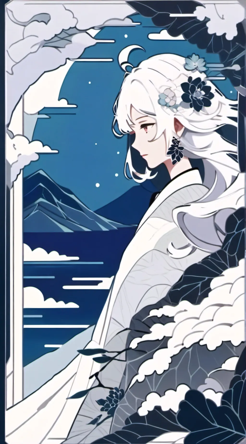 ai character: Demon slayer background