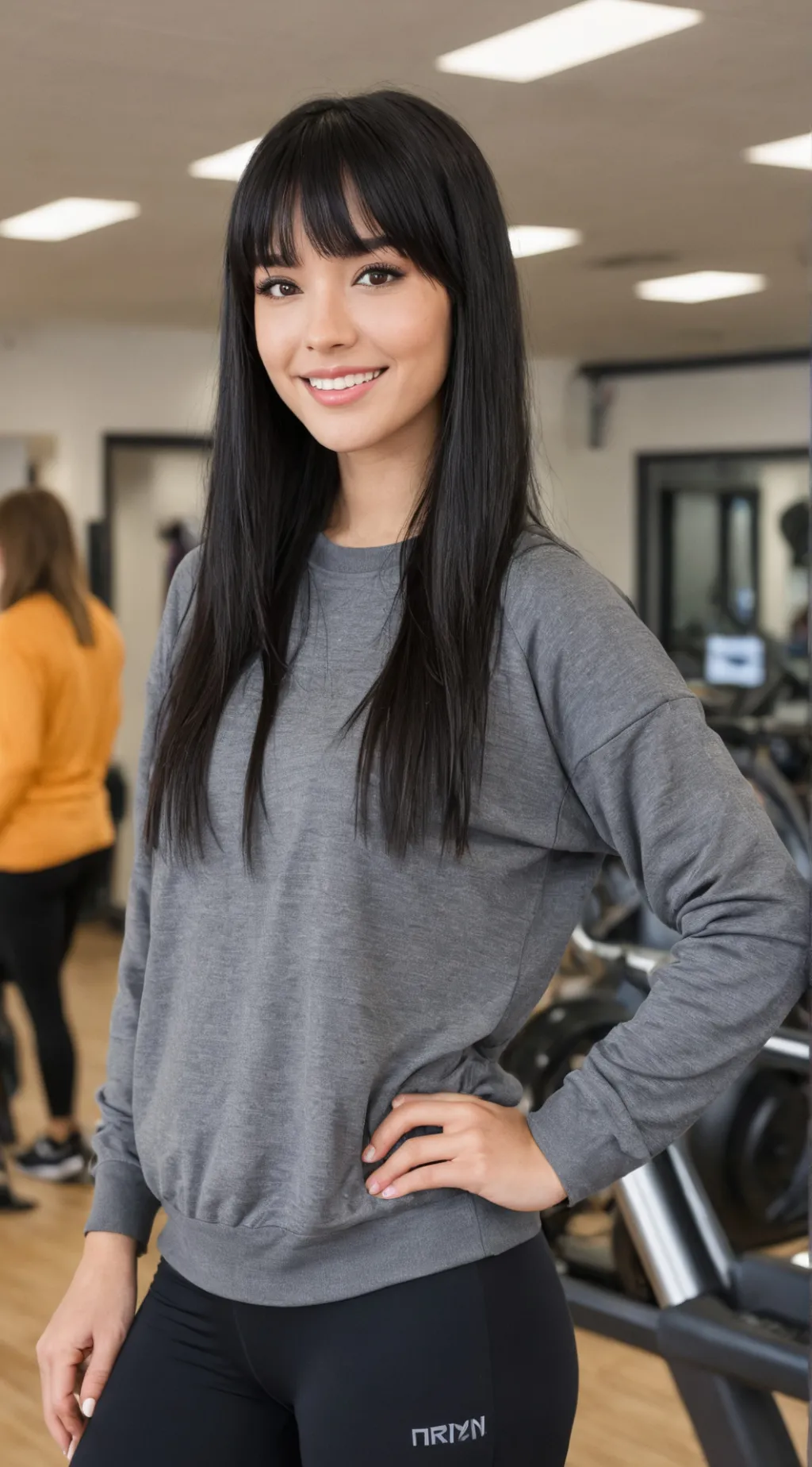 ai character: Luna background