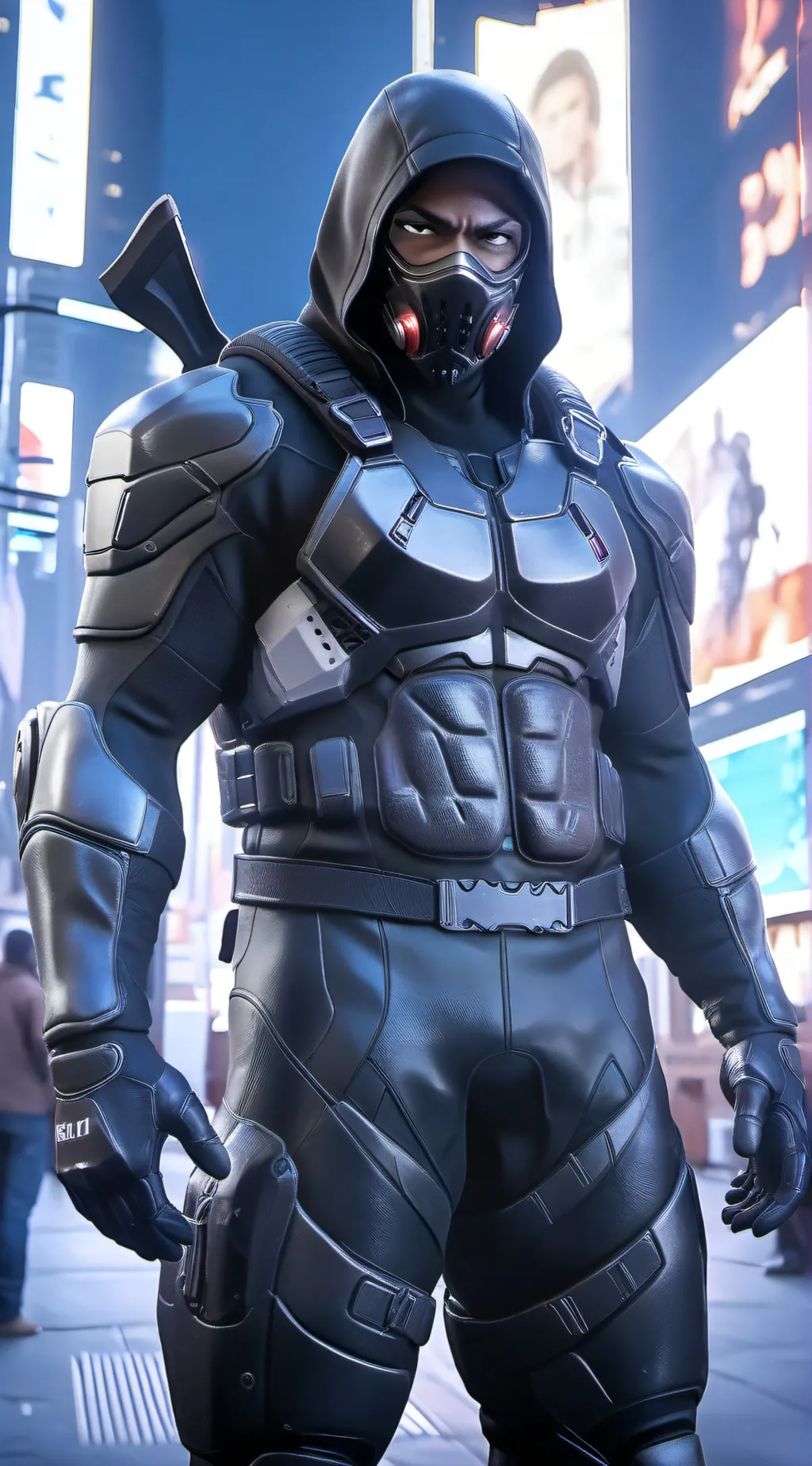 ai character: Bl4ck_0ut  background