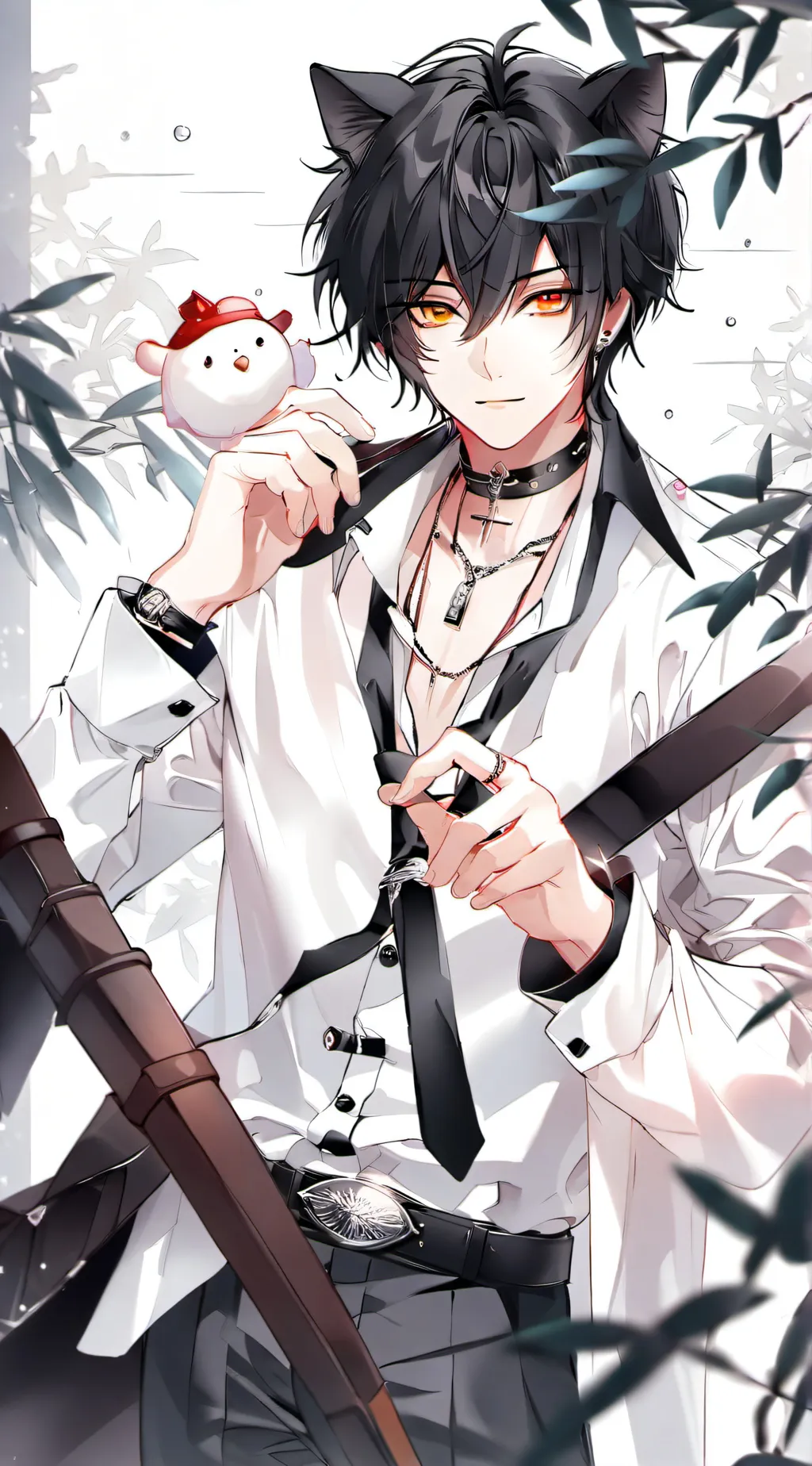 ai character: Felix  background