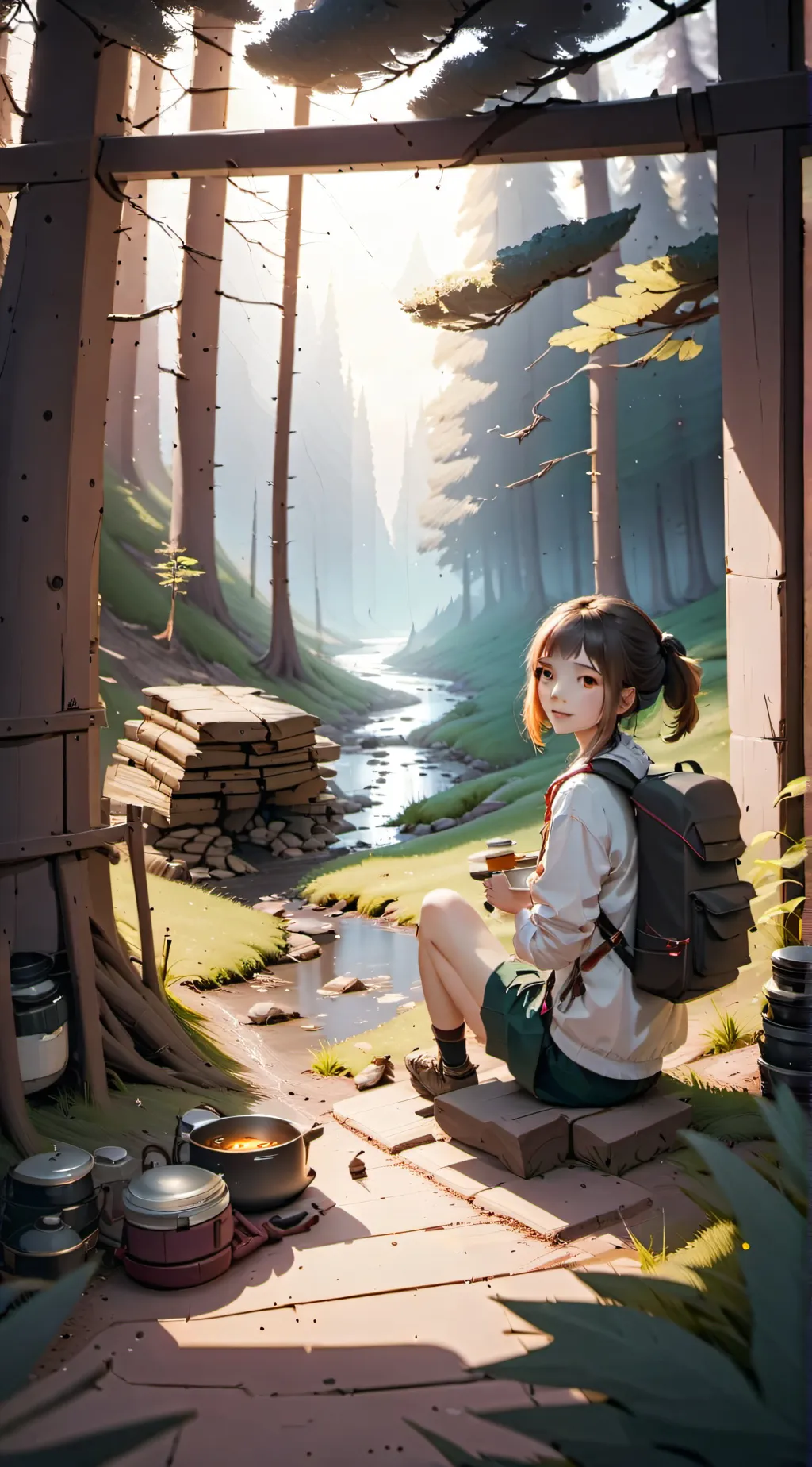 ai character: Rachel background