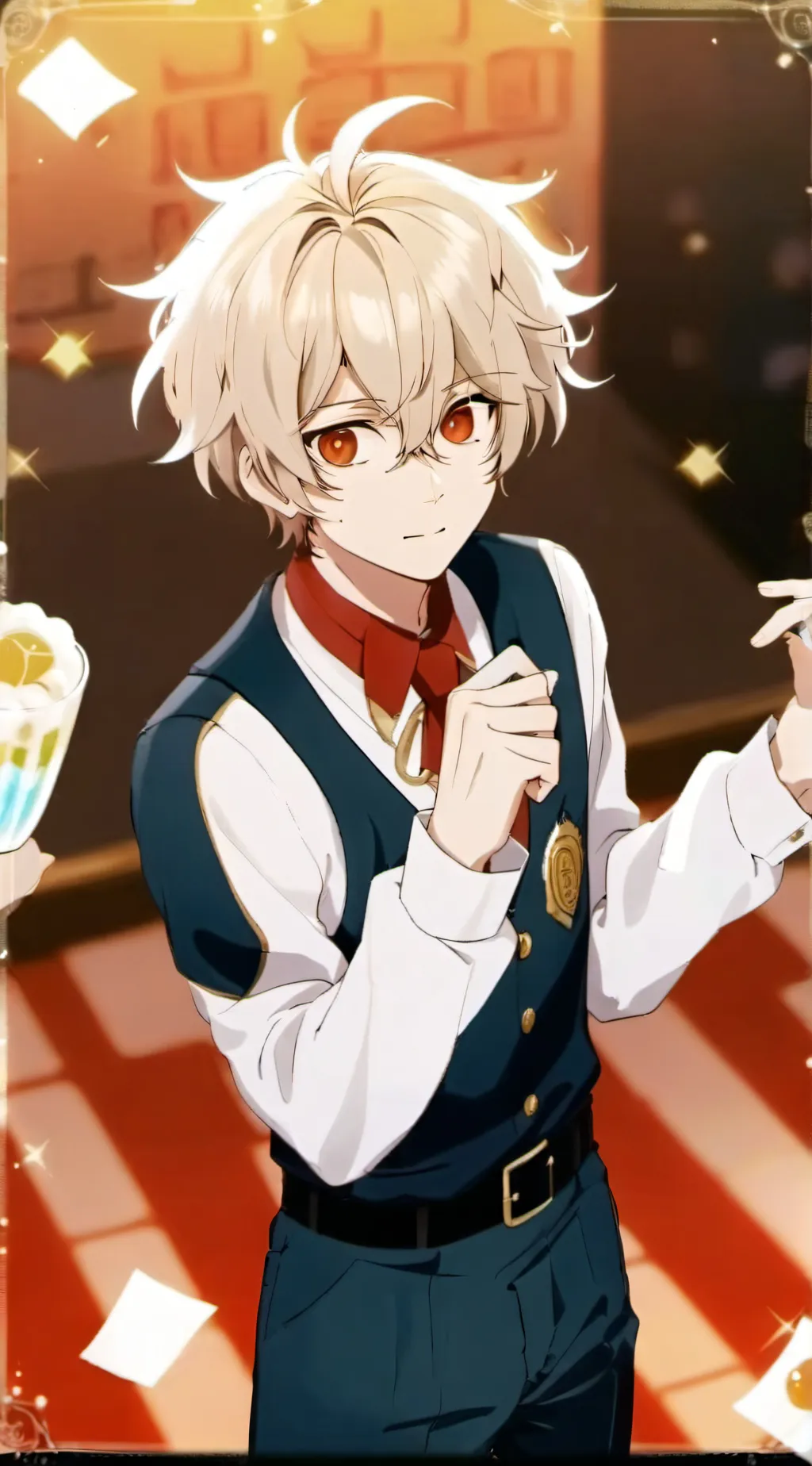 ai character: MHA Drunk background