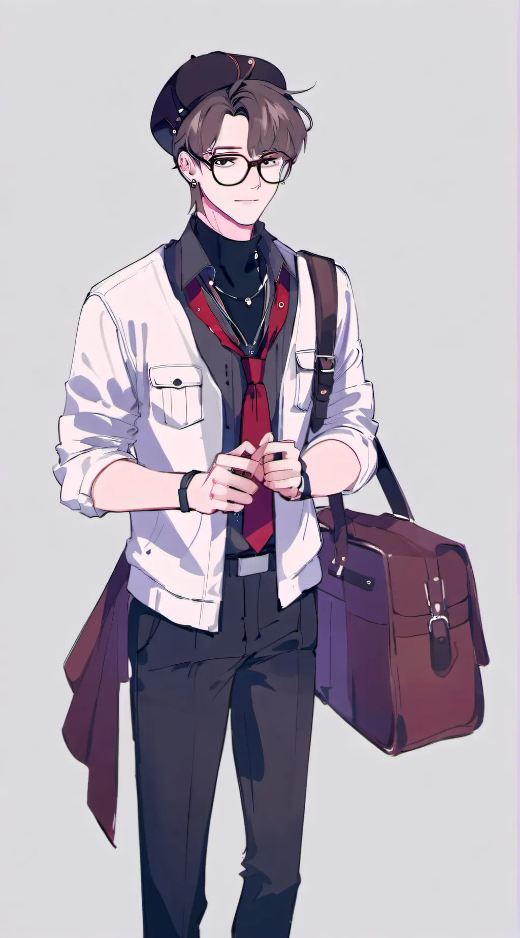 ai character: •○•《milo》•○• background