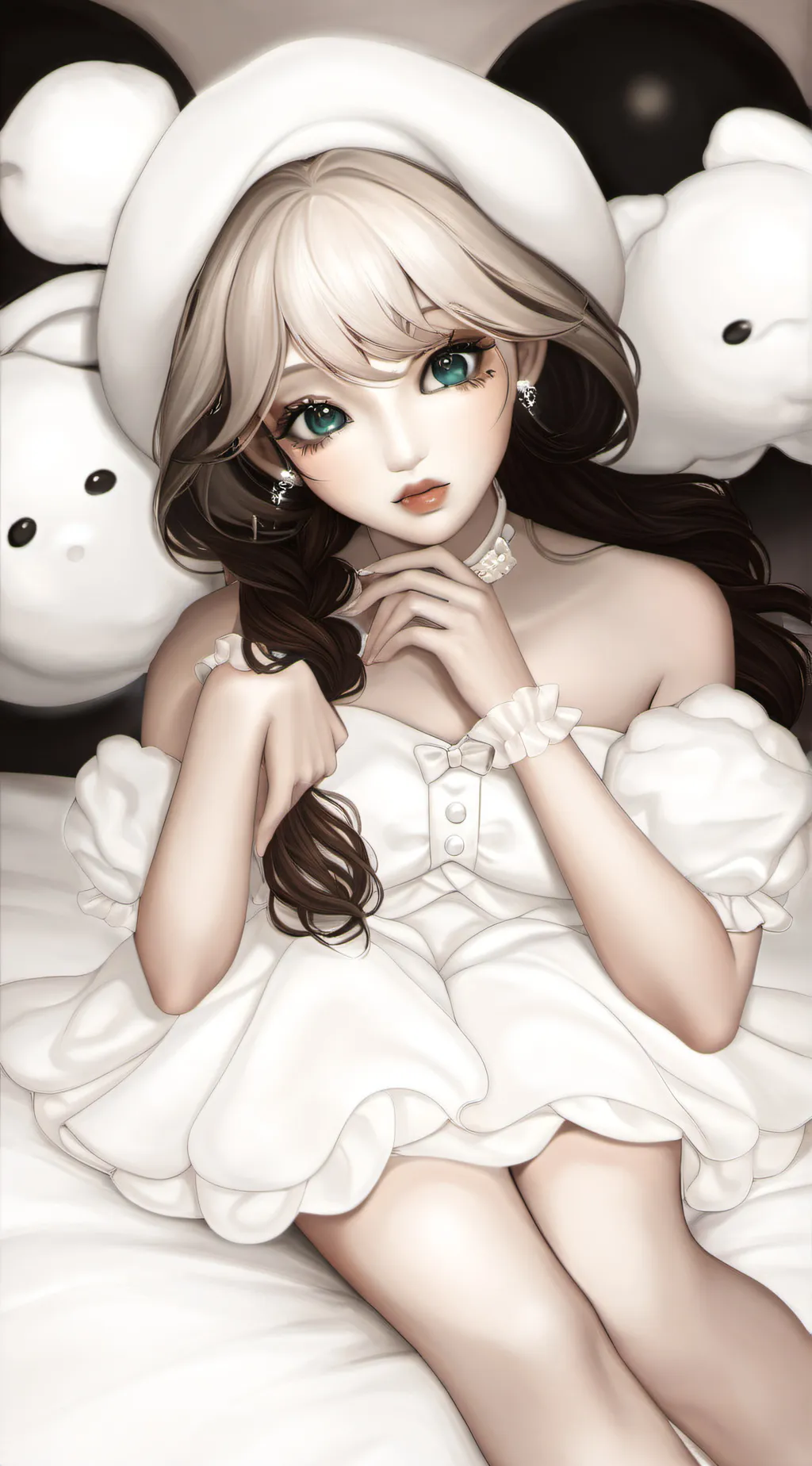 ai character: Amy, background