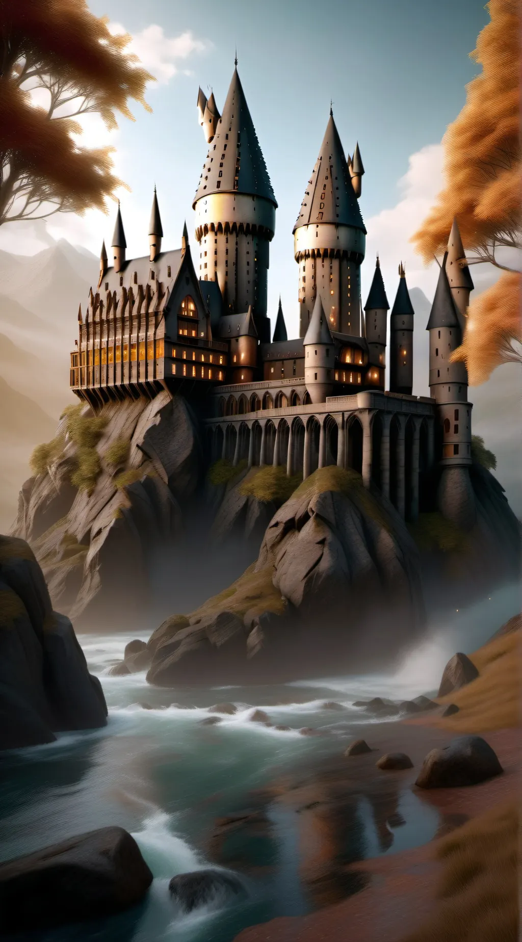 ai character: Hogwarts 2 background