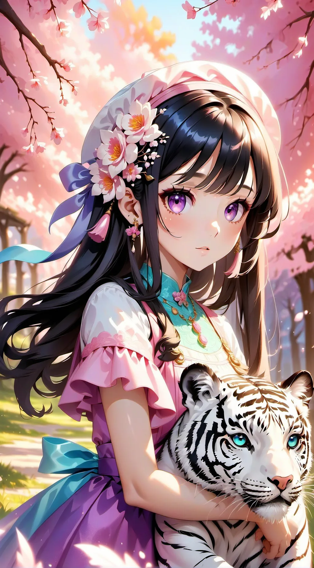 ai character: Milena XD background