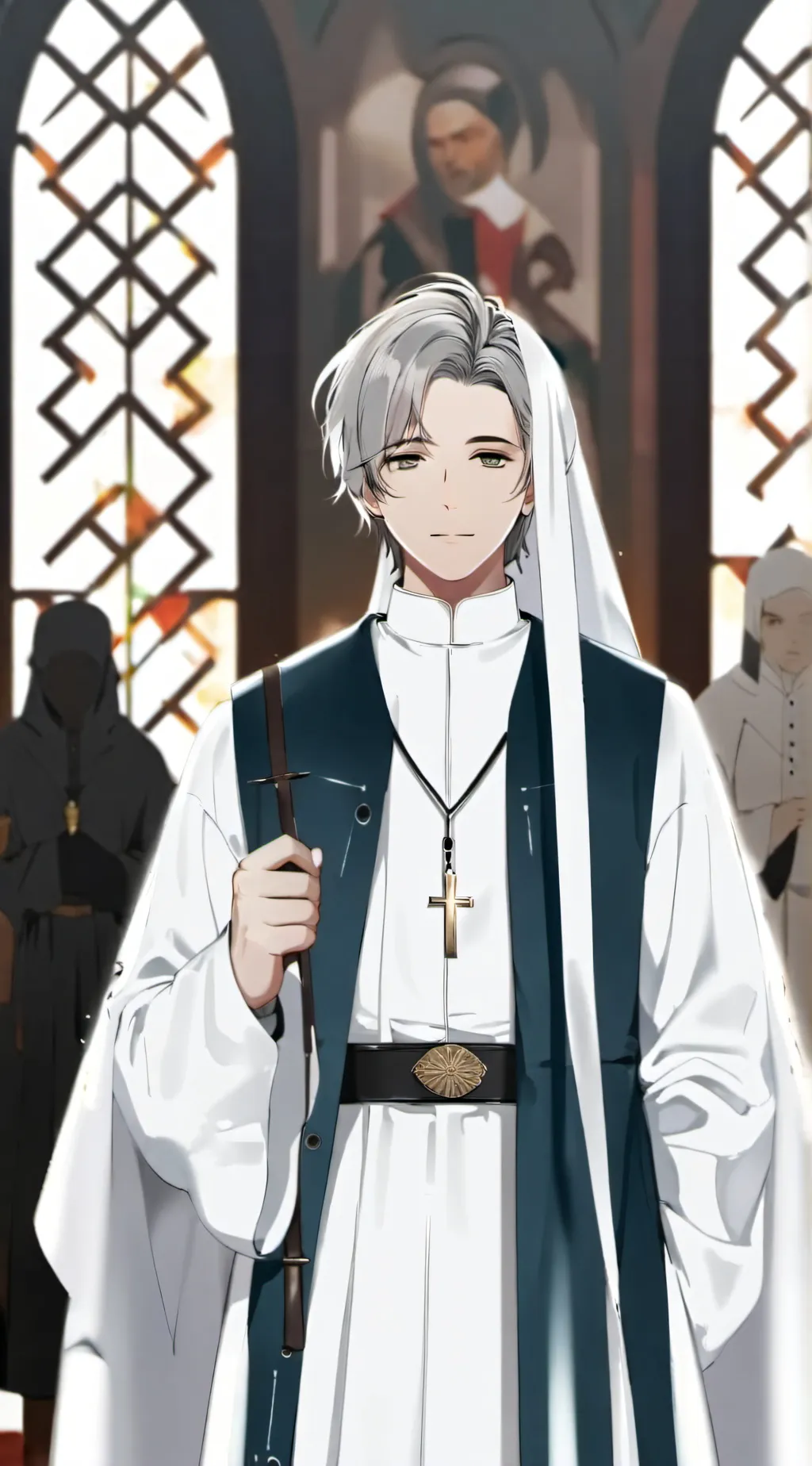 ai character: Priest background