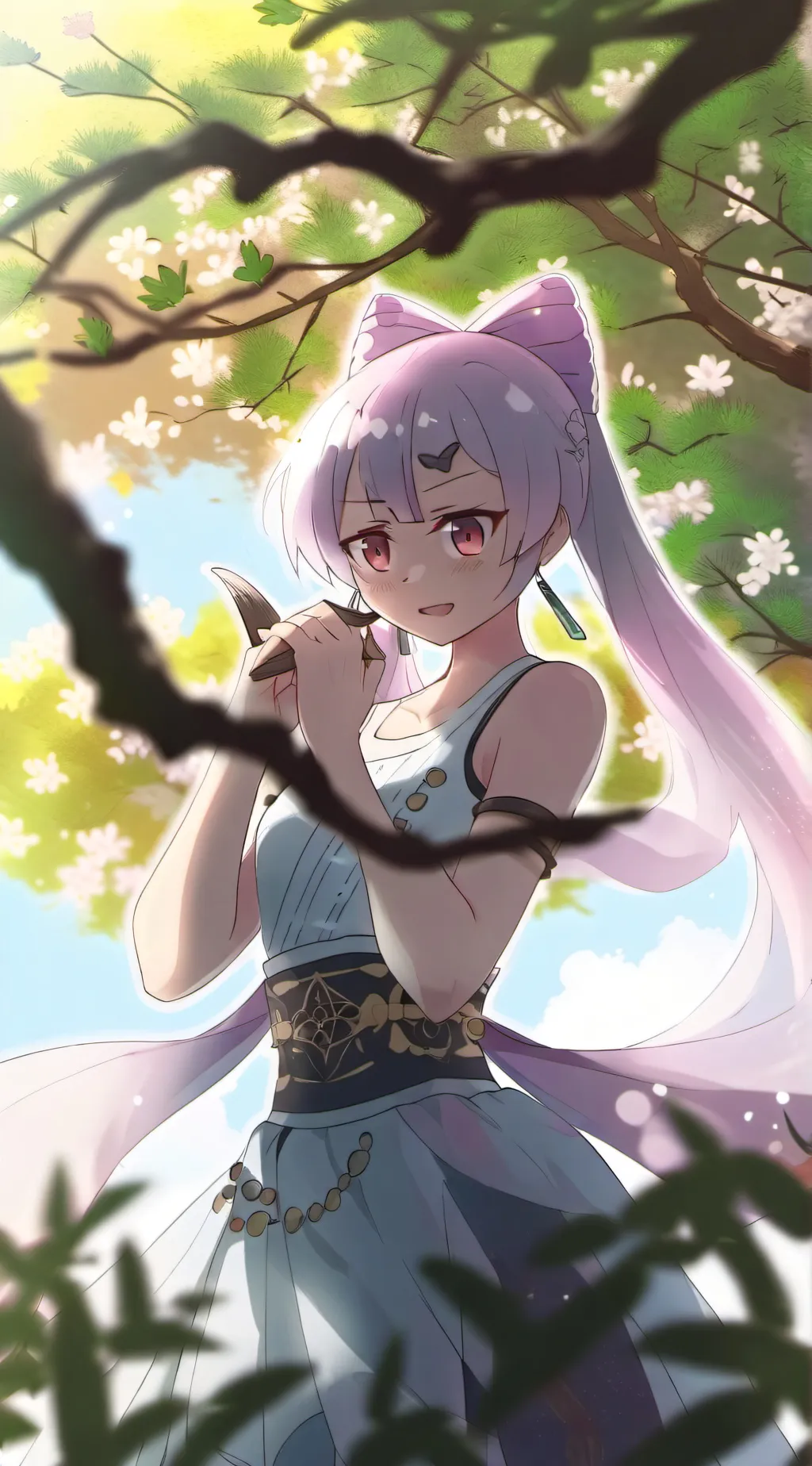 ai character: Showa background