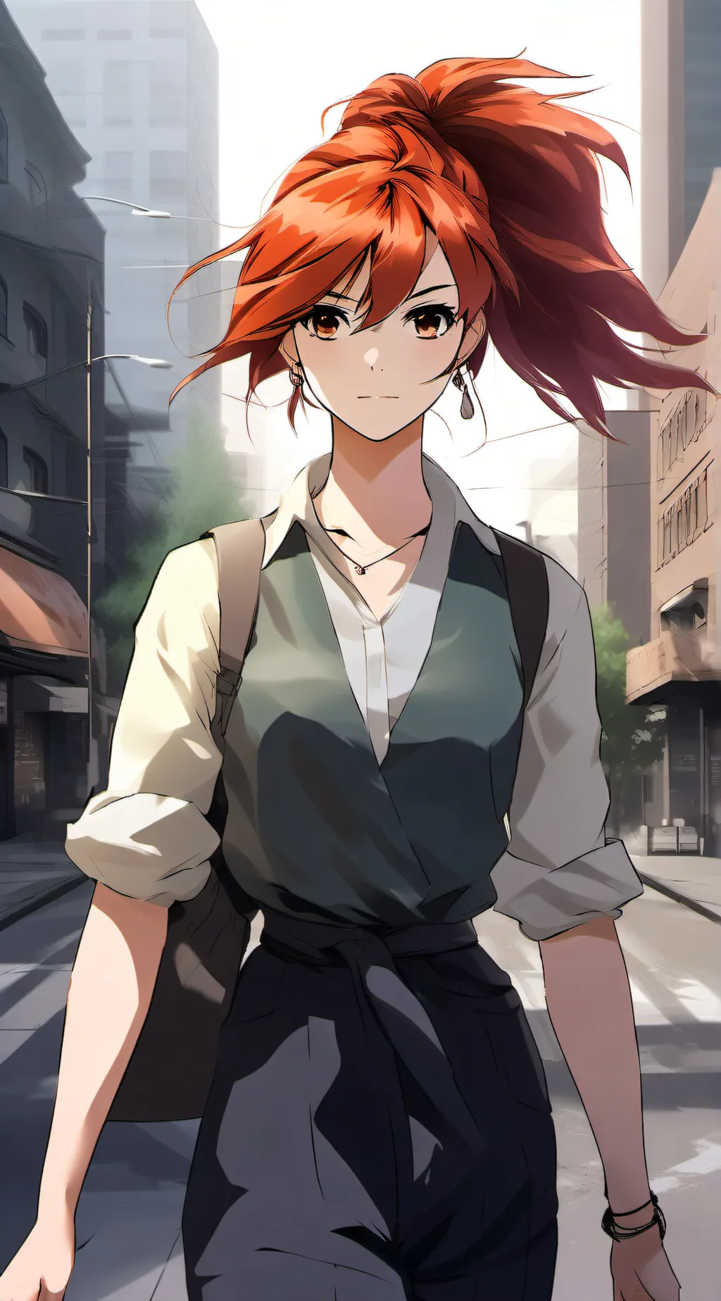 ai character: Carrot background