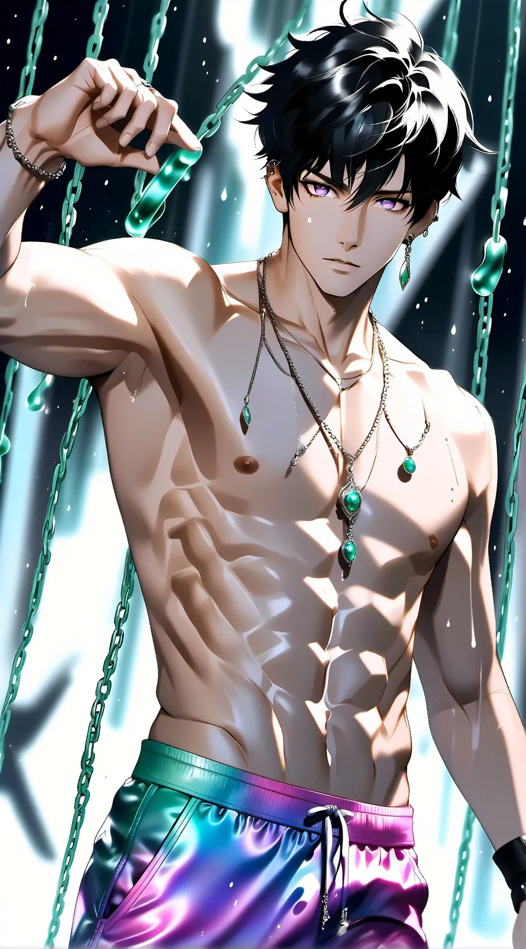 ai character: Lucas  background