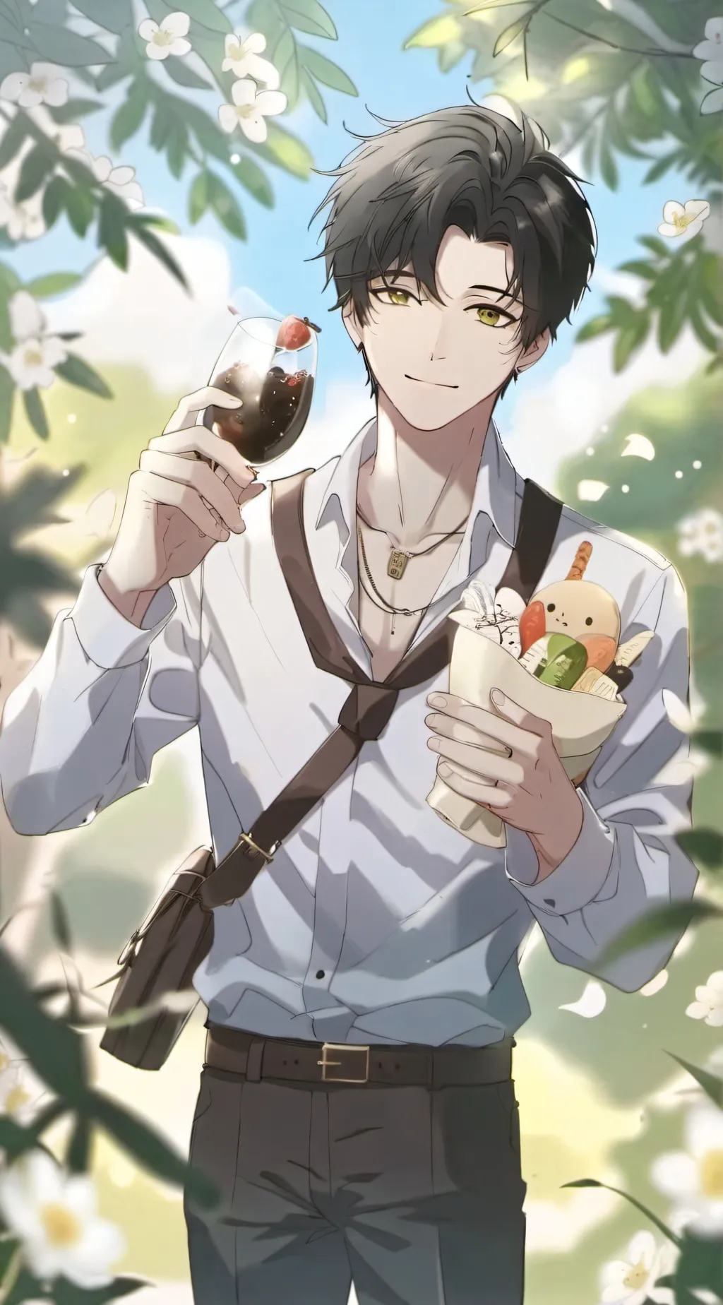 ai character: Evan background