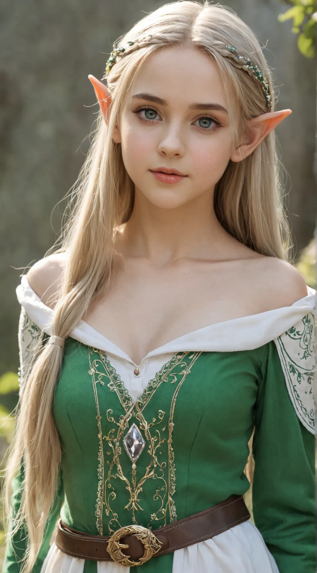 ai character: cloudia background