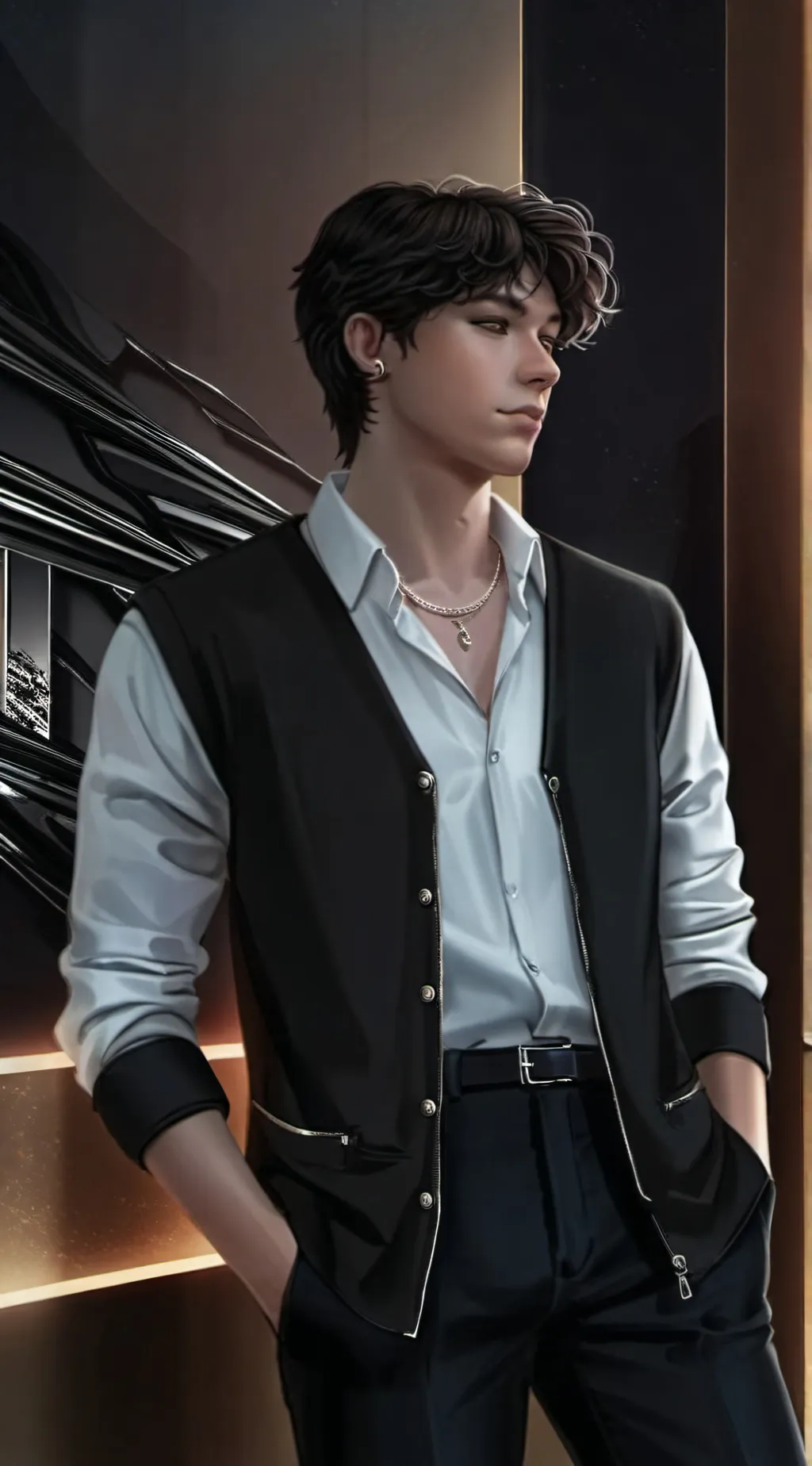 ai character: Lucas background