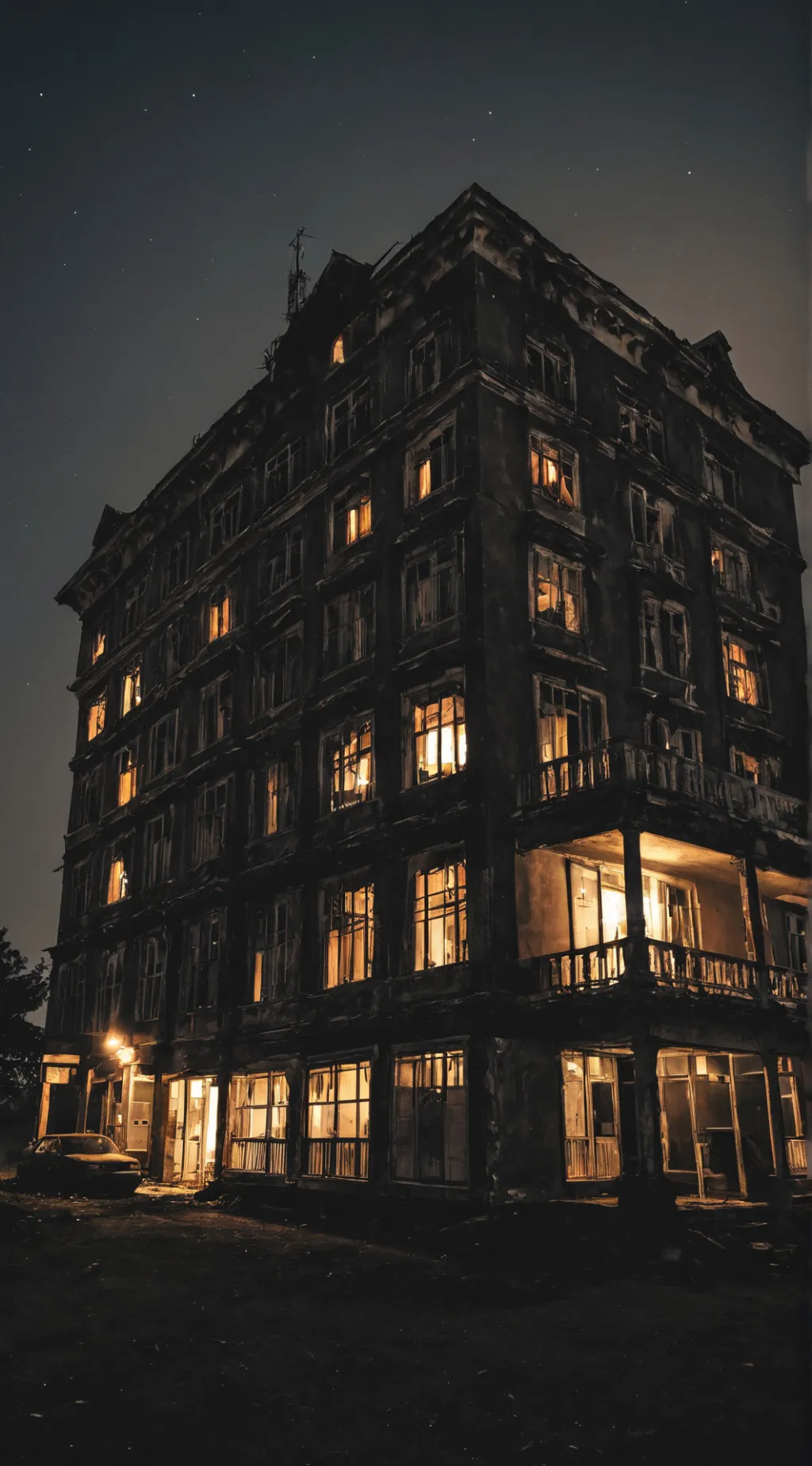 ai character: Vacancy  background