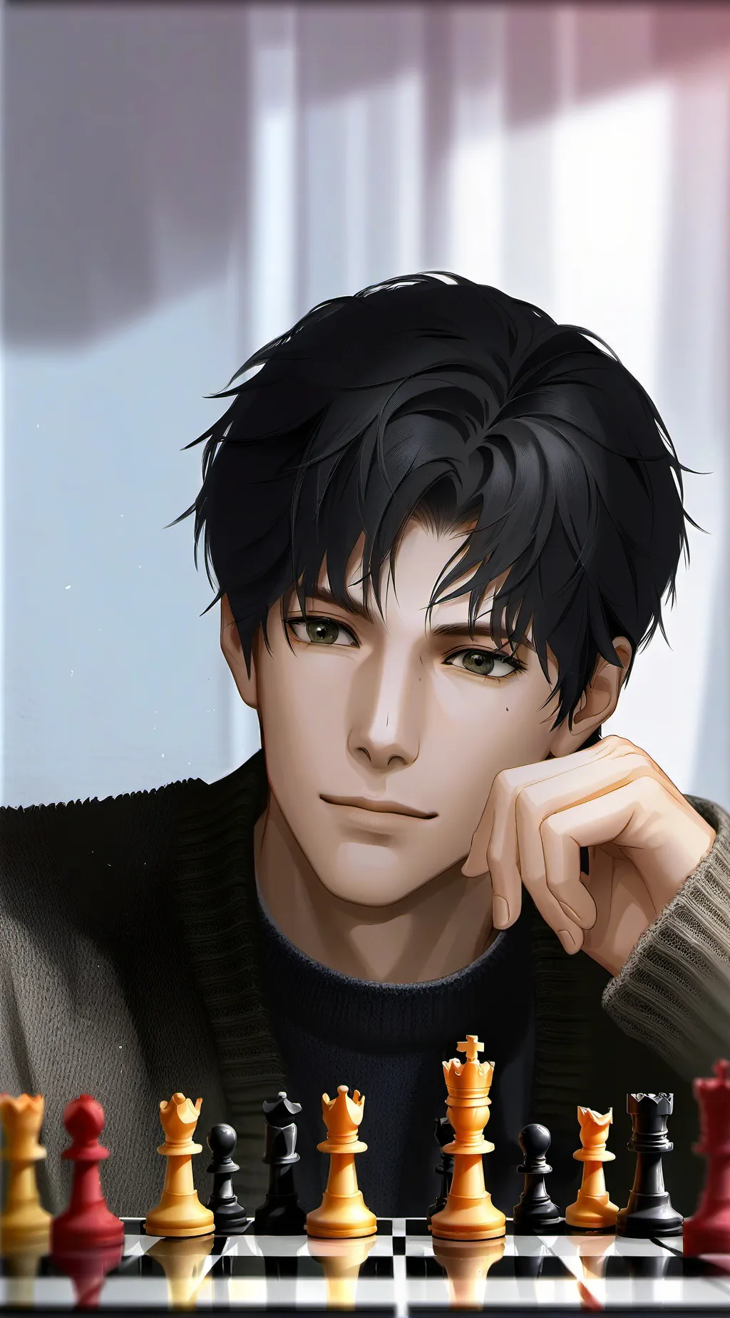 ai character: Chris background