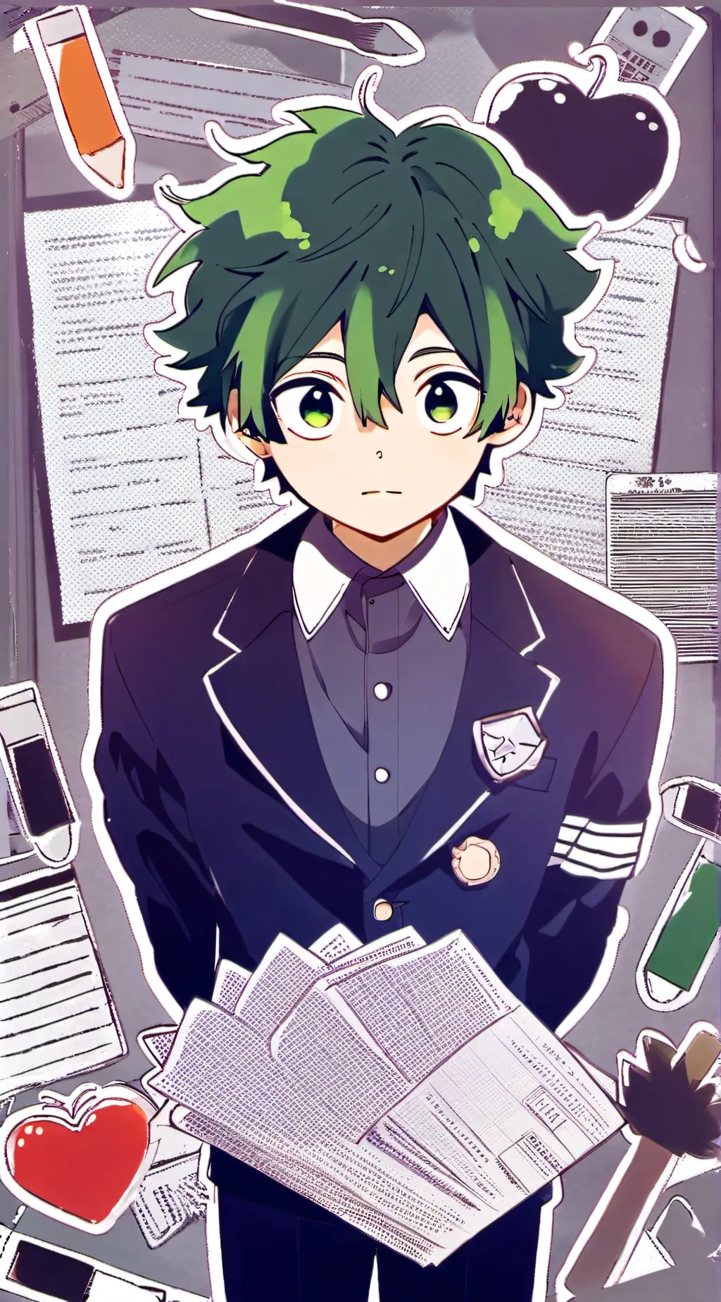 ai character: Izuku/Deku background
