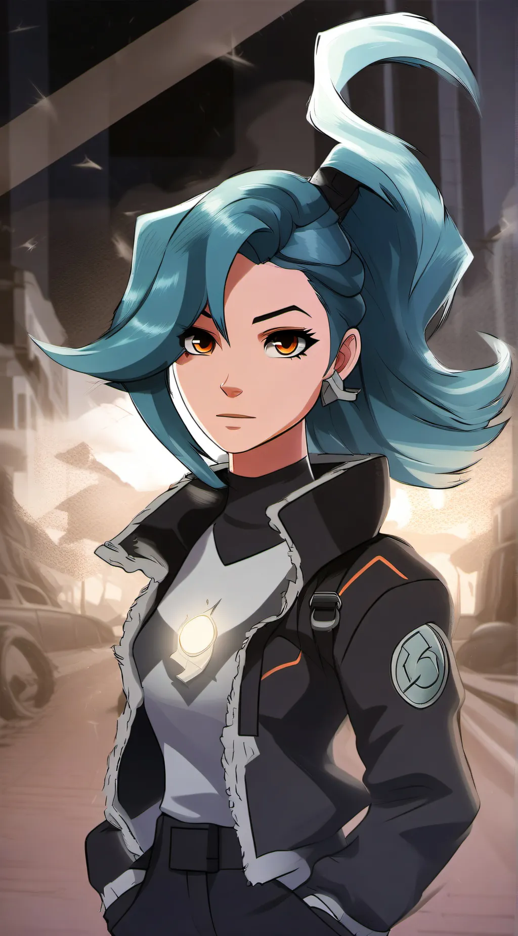 ai character: dimondhead  background