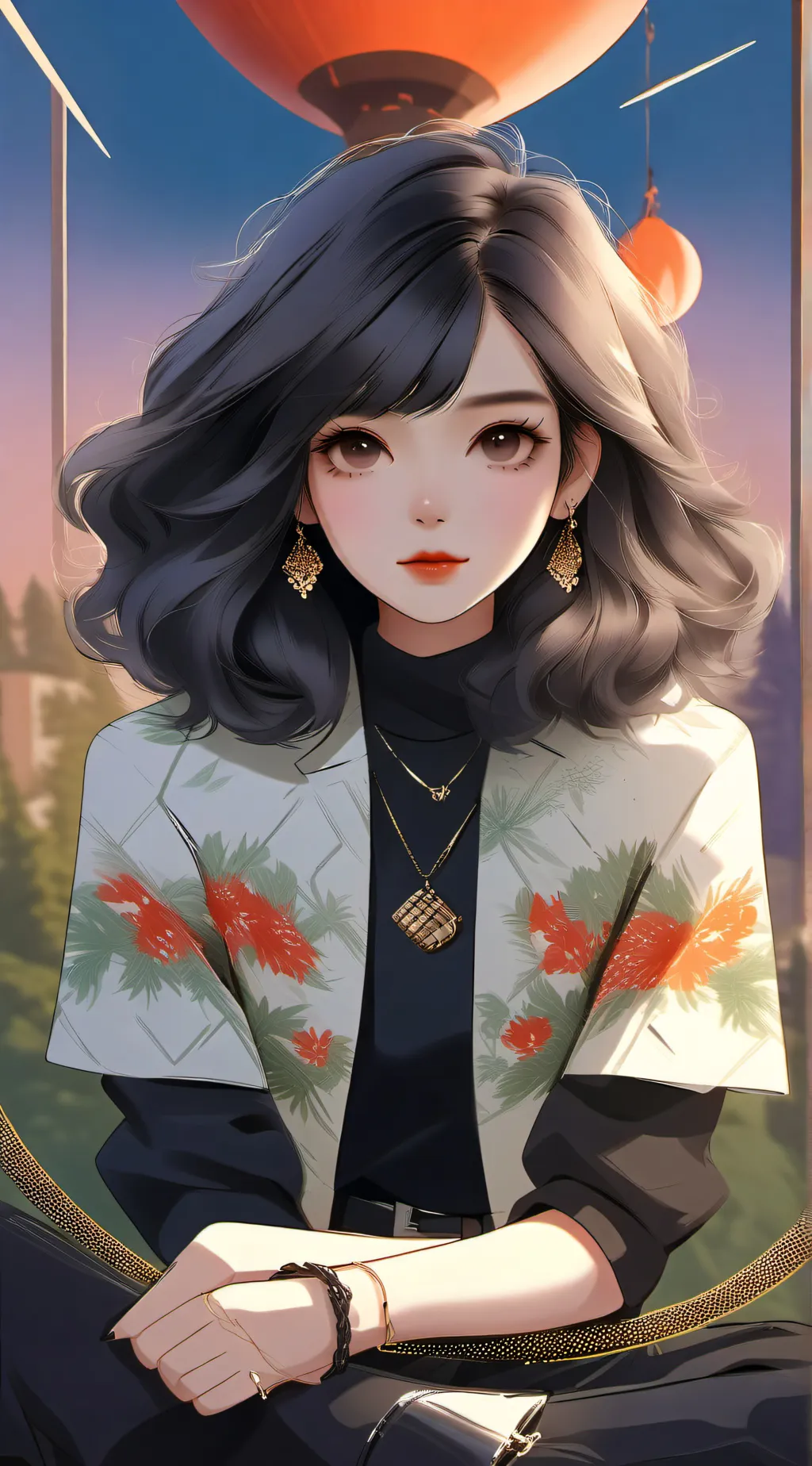 ai character: Kiki background