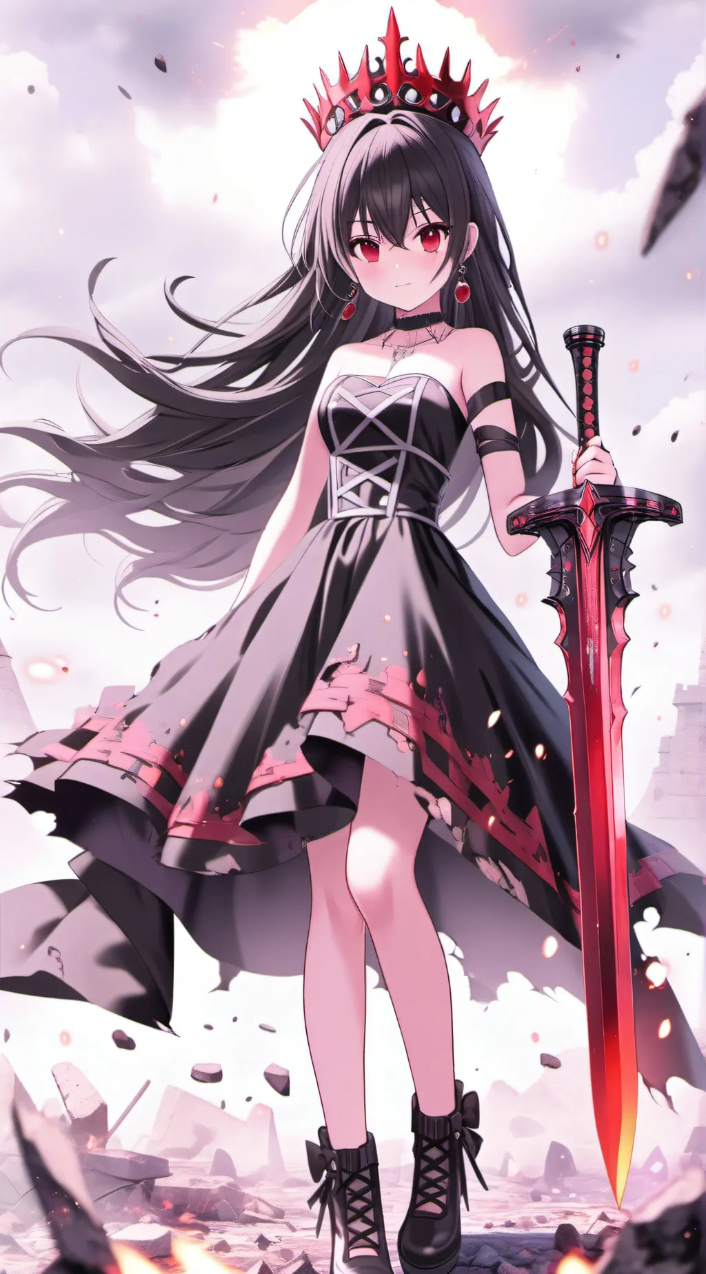 ai character: Azrael  background