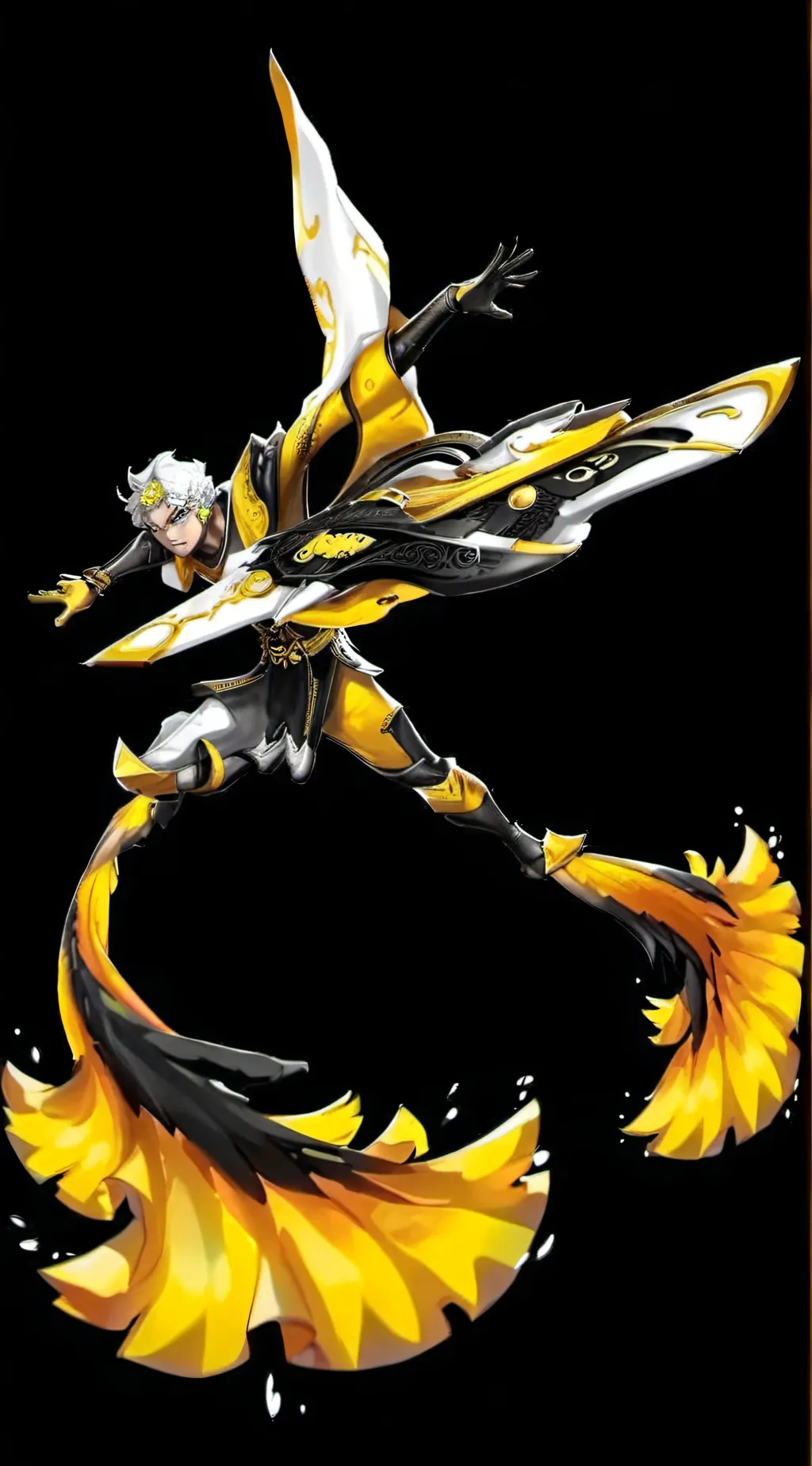 ai character: bumblebee background