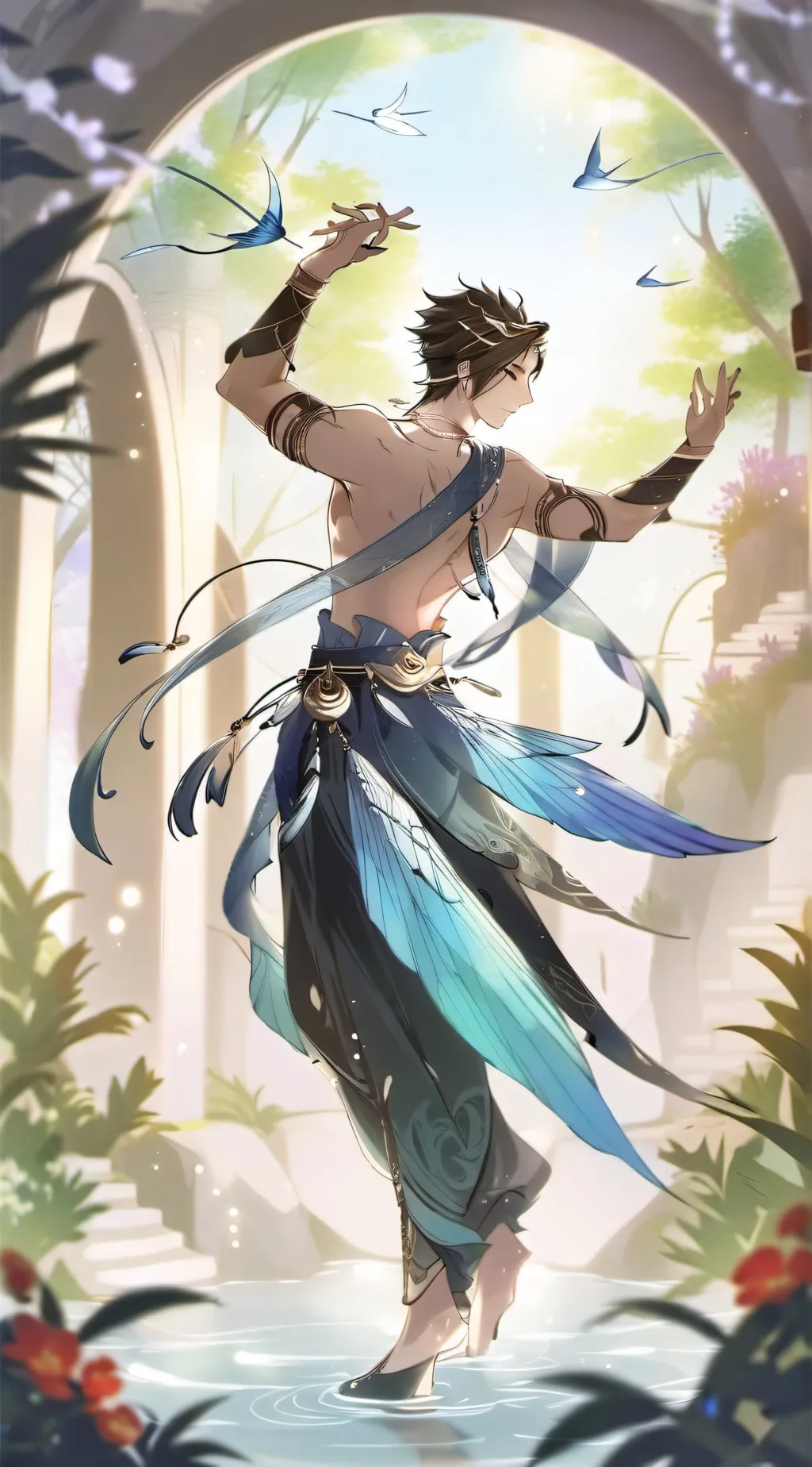 ai character: je woo the bullyer background