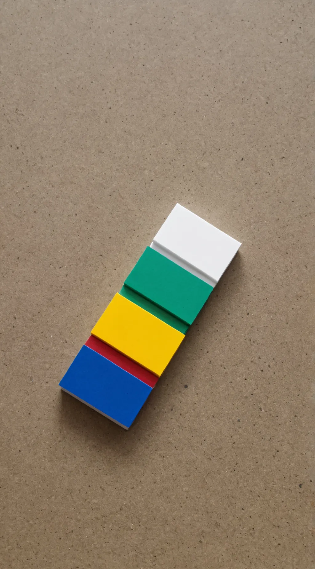 ai character: Colored squares background