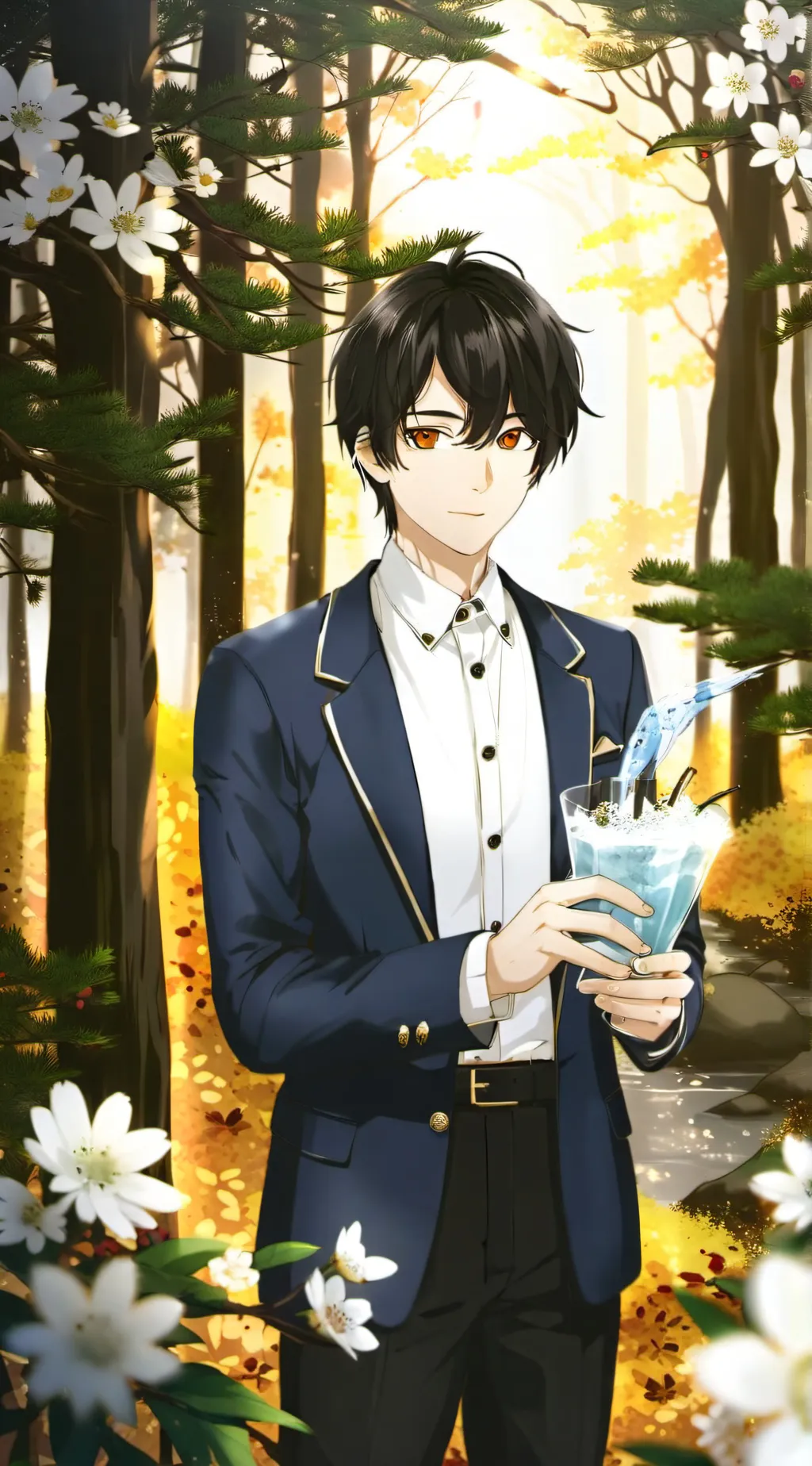 ai character: Sick sugawara  background