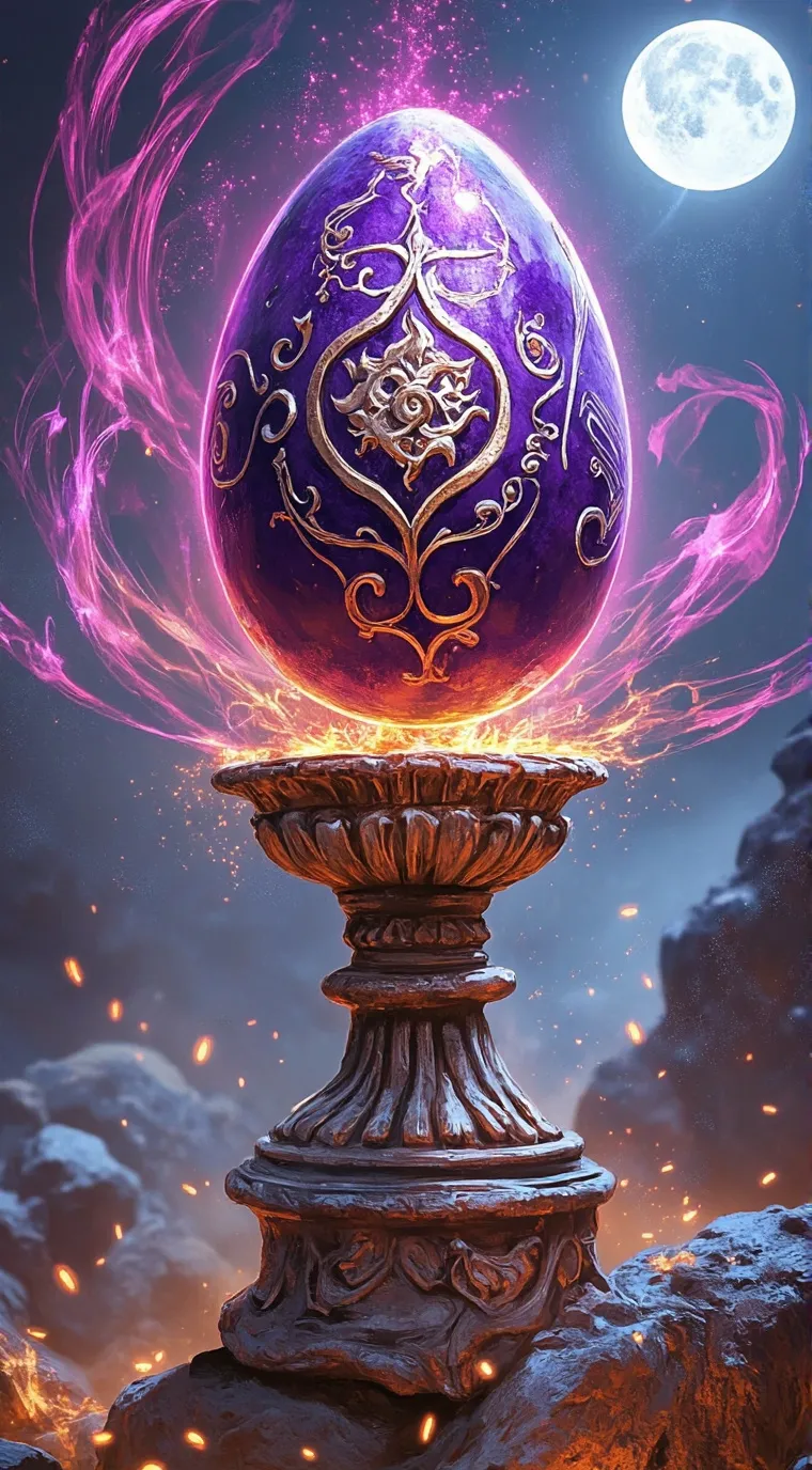 ai character: Companion Egg background