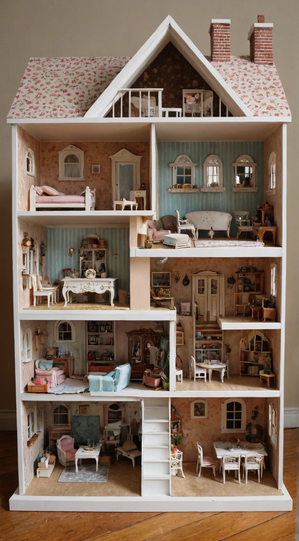 ai character: DOLLHOUSE  background