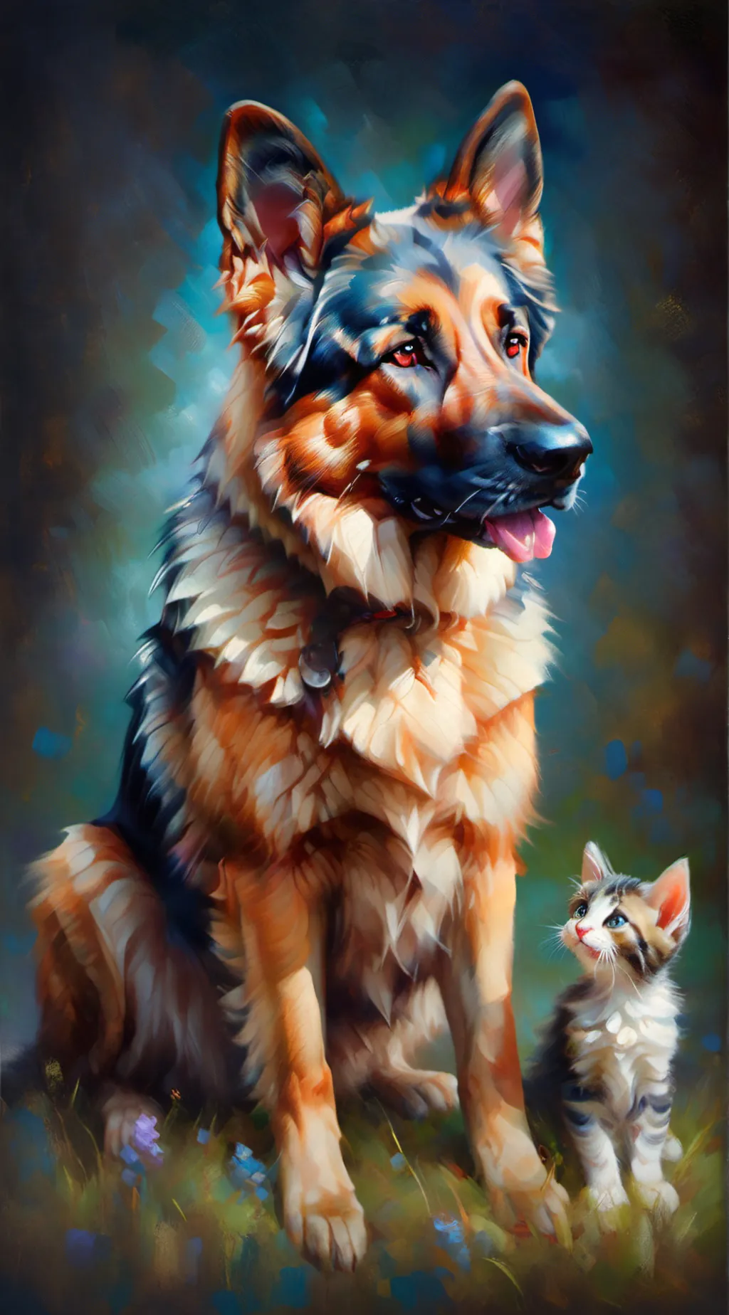 ai character: Pixie and Brutus  background