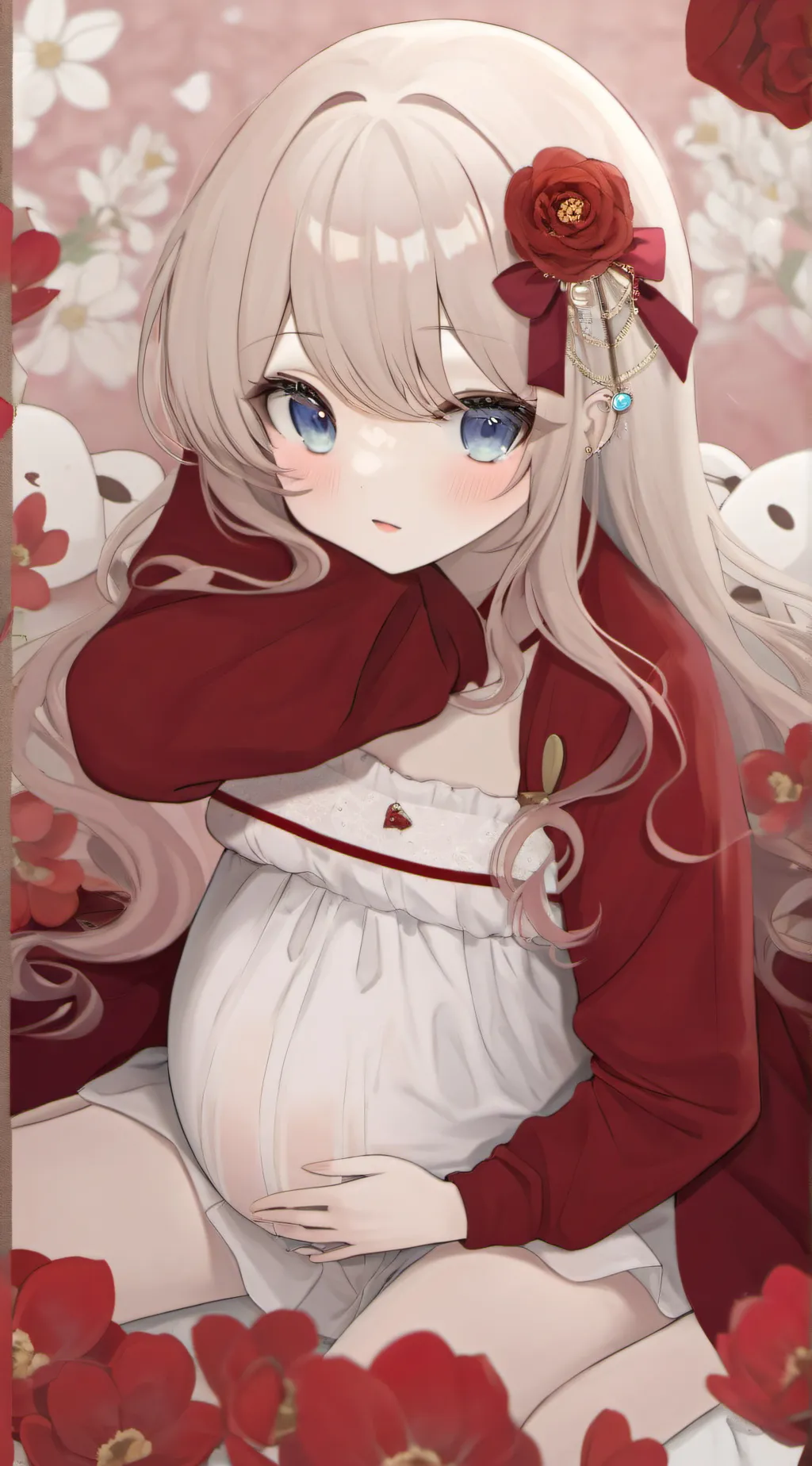 ai character: Hazel JadeWood background