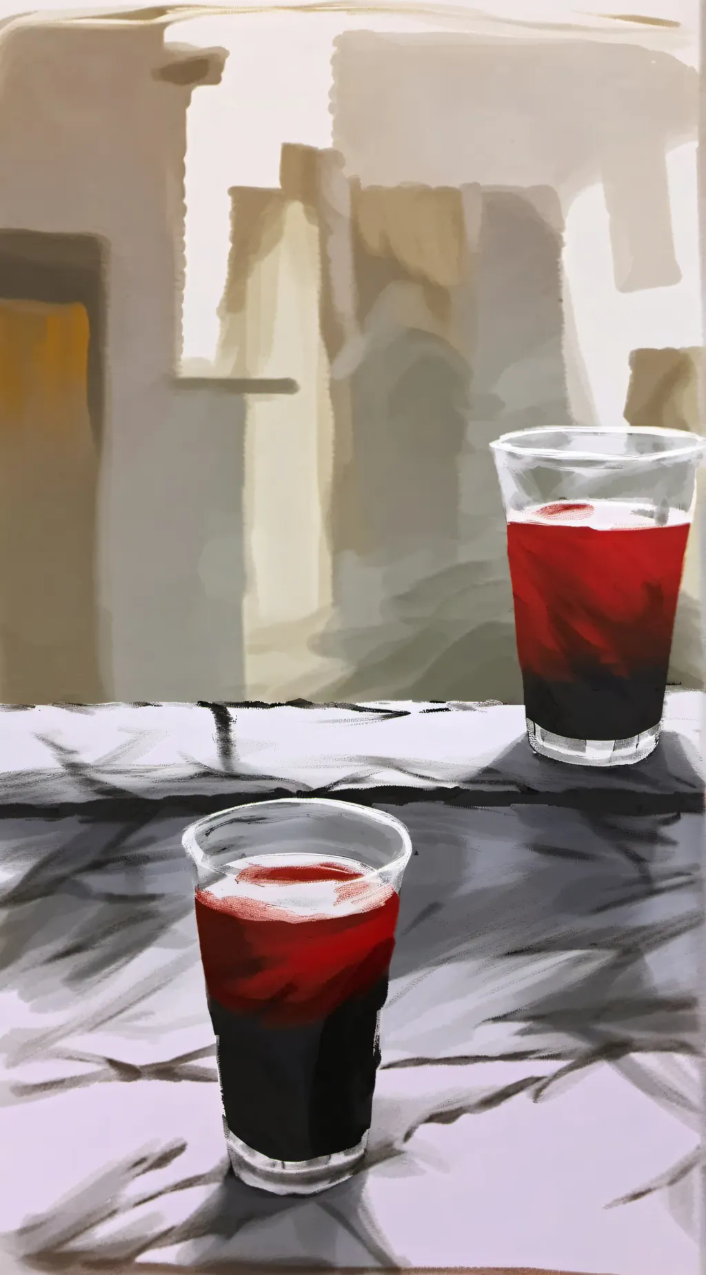 ai character: Apple Juice background