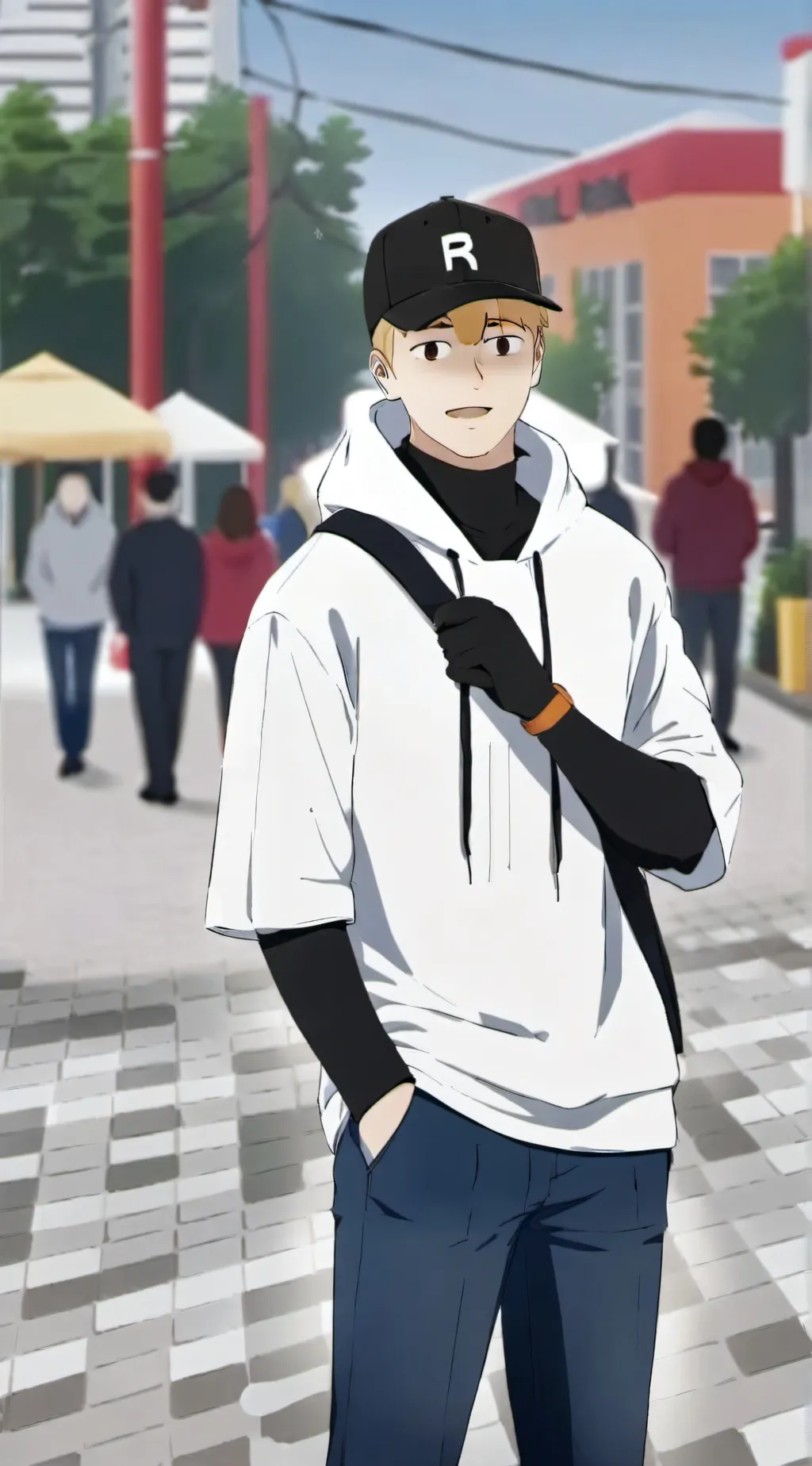 ai character: davudmangi background